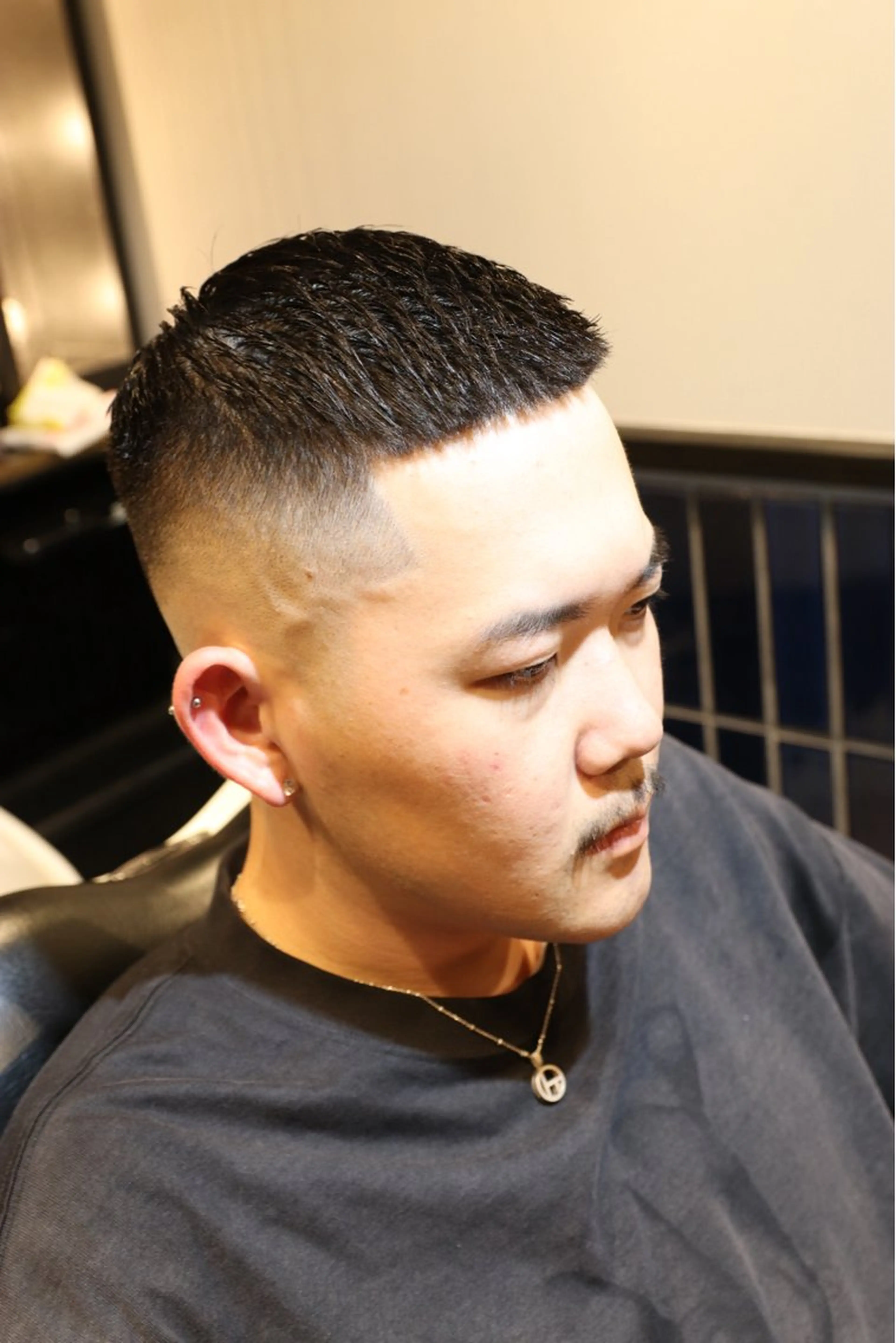 ショート 新宿無料メンズカット 松橋　風弥のヘアスタイル