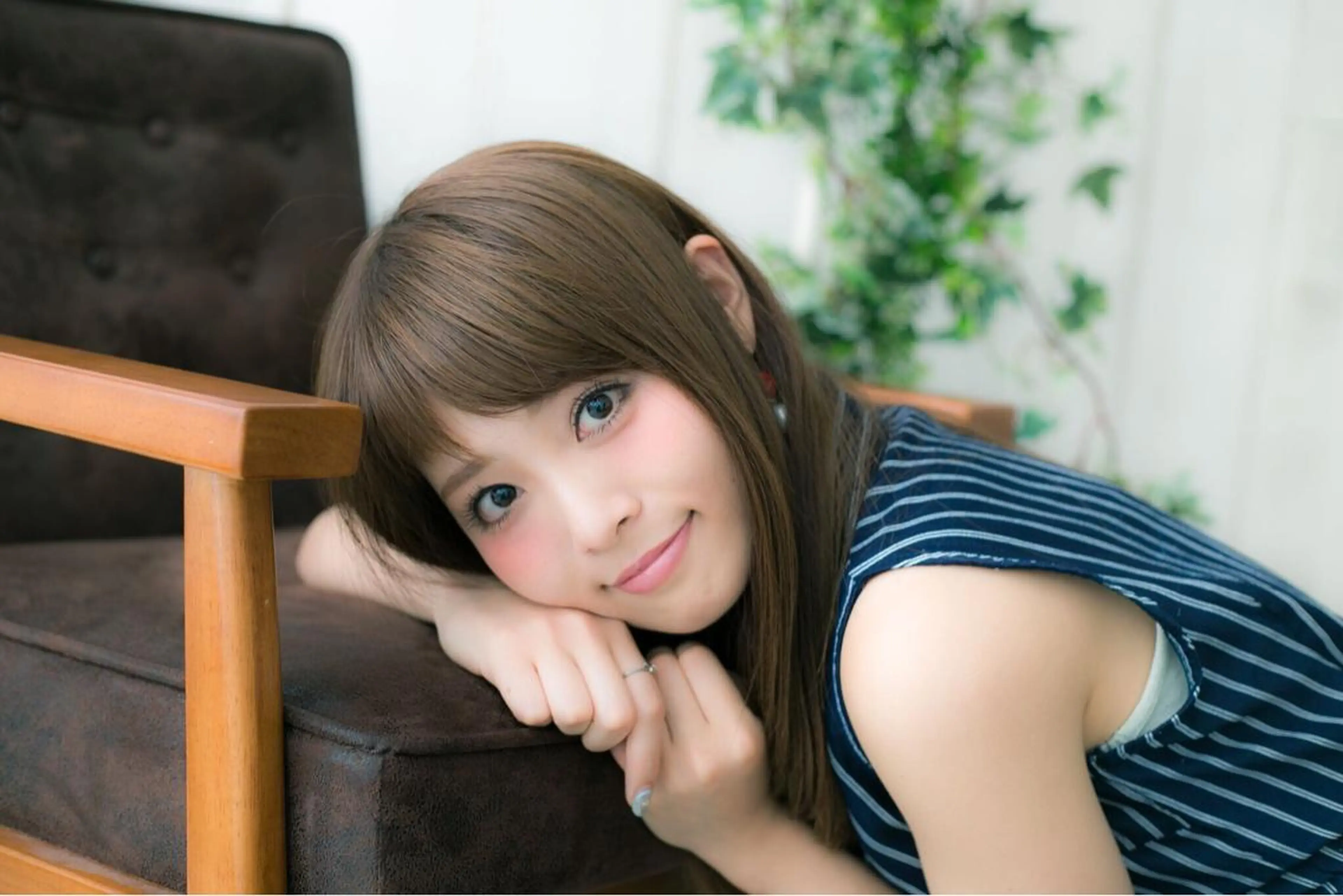 ロング THE DAY所属・AKI HASHIMOTOのヘアスタイル