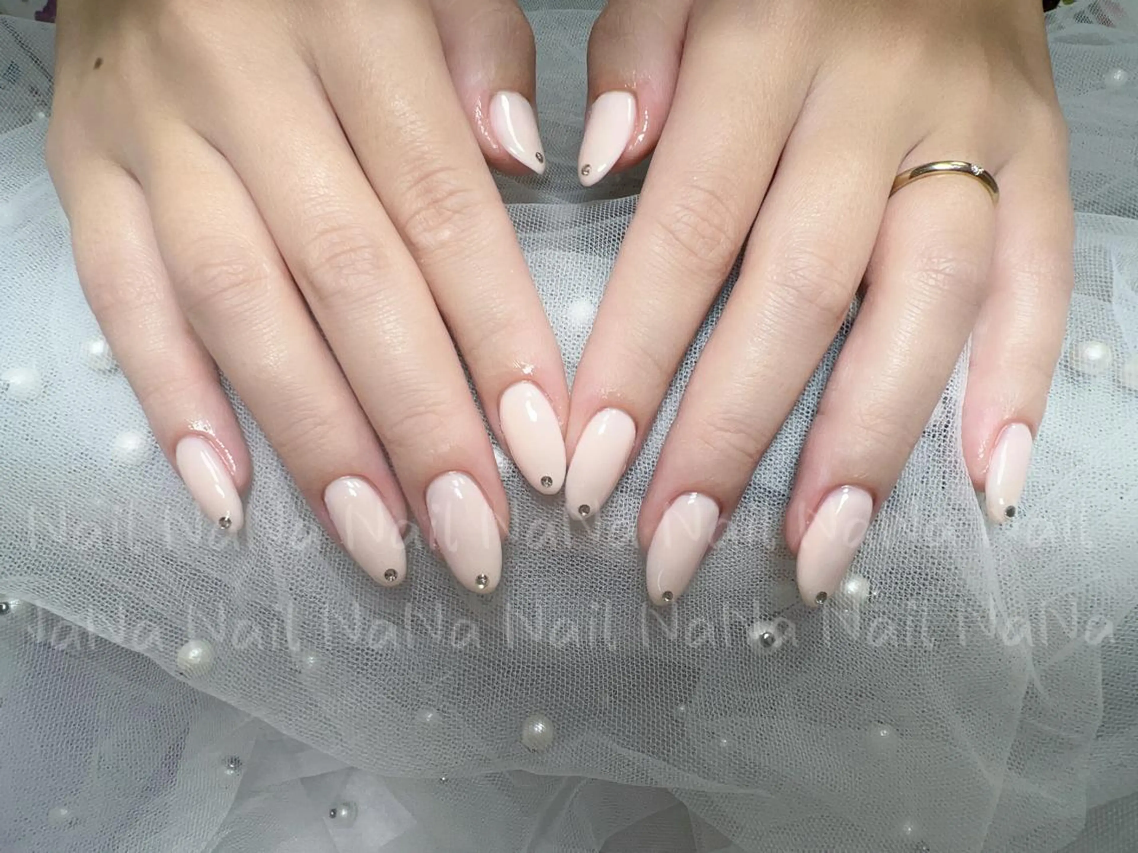 セミロング カラー ネイル ハンドネイル Nail NaNaのネイルデザイン