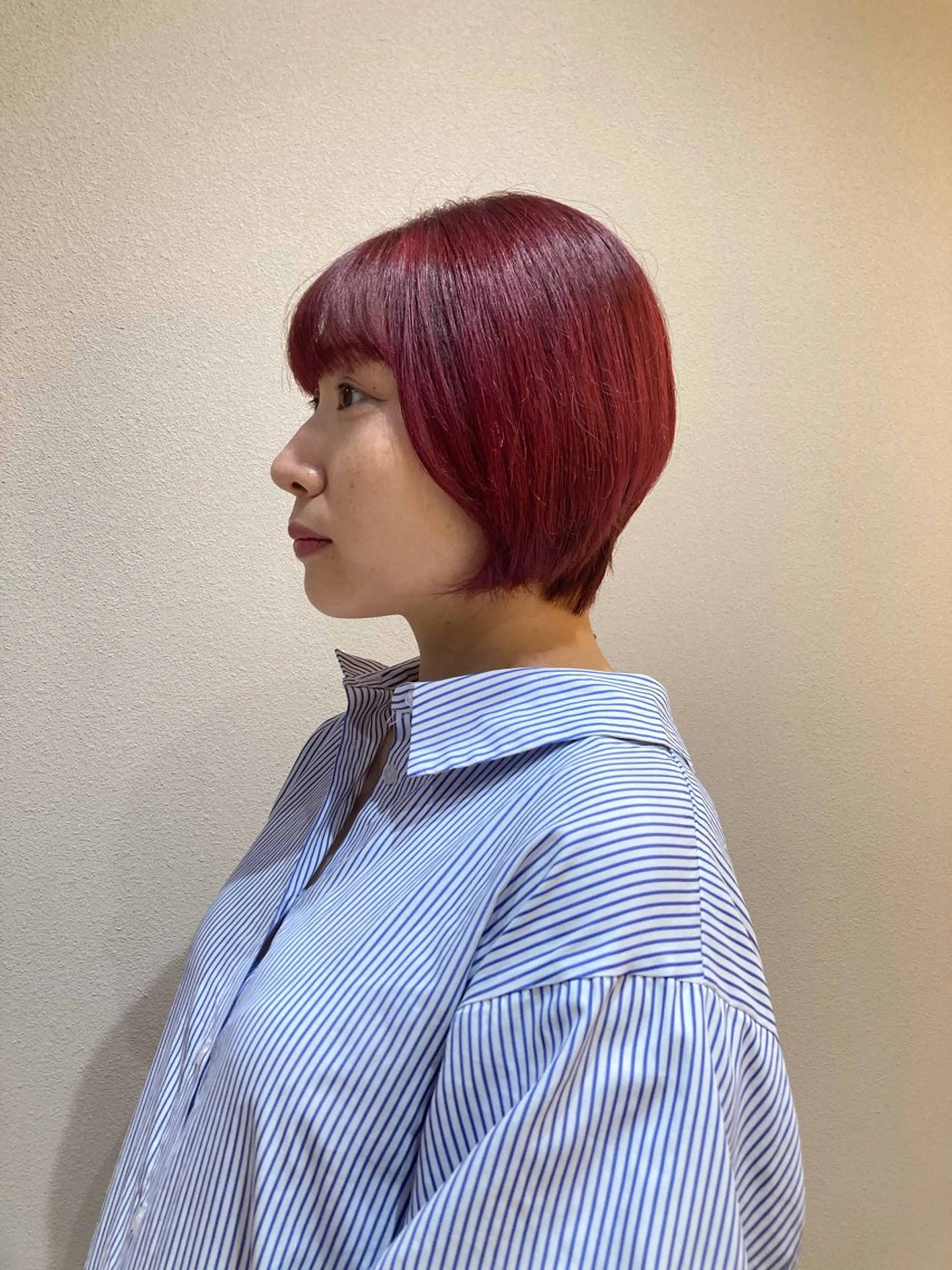 ショート カット ヘアカラー トリートメント 🩵縮毛矯正・ボブ 岩原朋也🩵のヘアスタイル