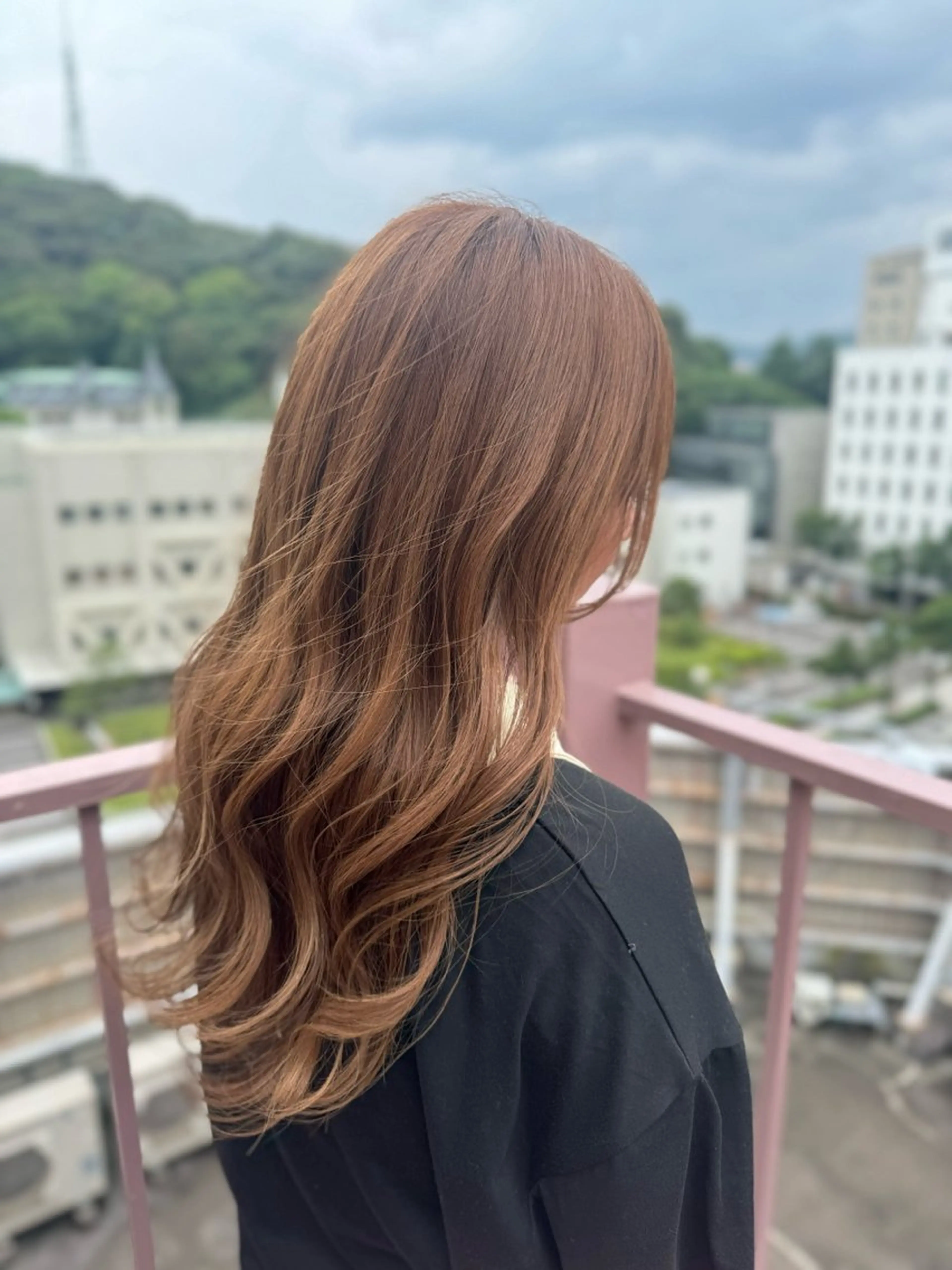 セミロング カラー ベージュカラー カット ヘアカラー Viage （ビアージュ）のヘアスタイル