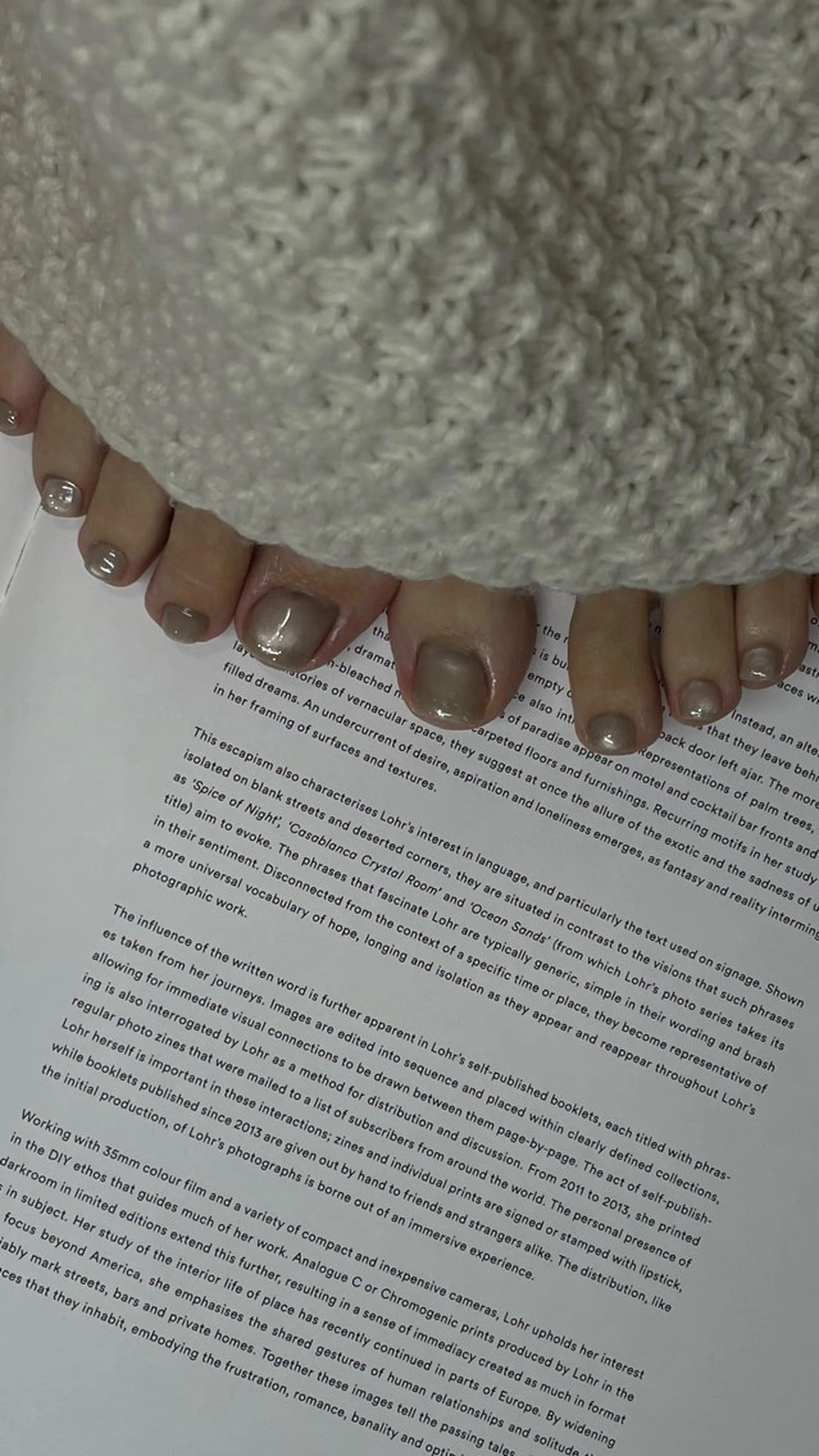 ネイル フラッシュネイル グラデーション フットネイル 近藤 恵理のネイルデザイン