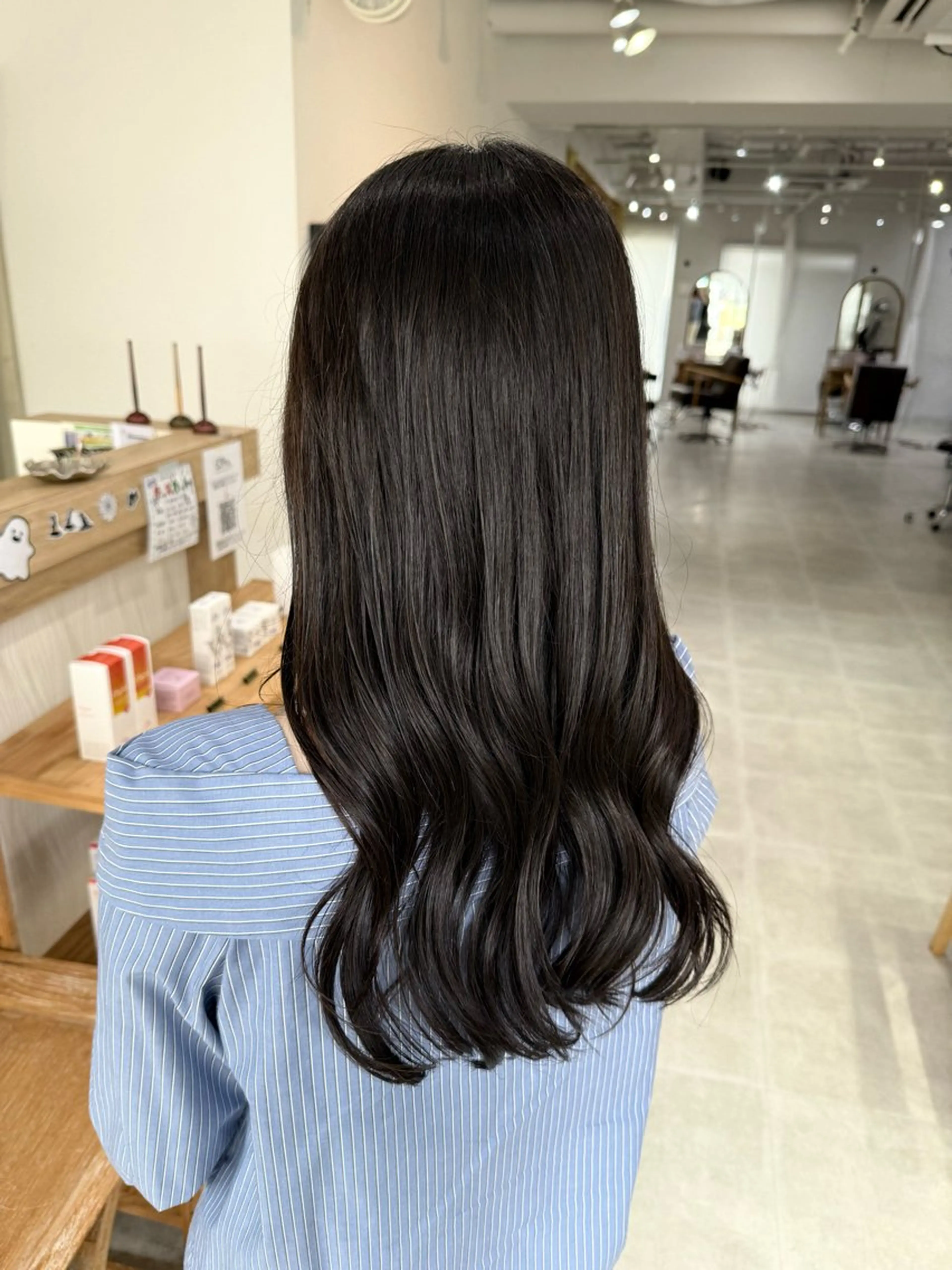 ロング 島 歩那のヘアスタイル