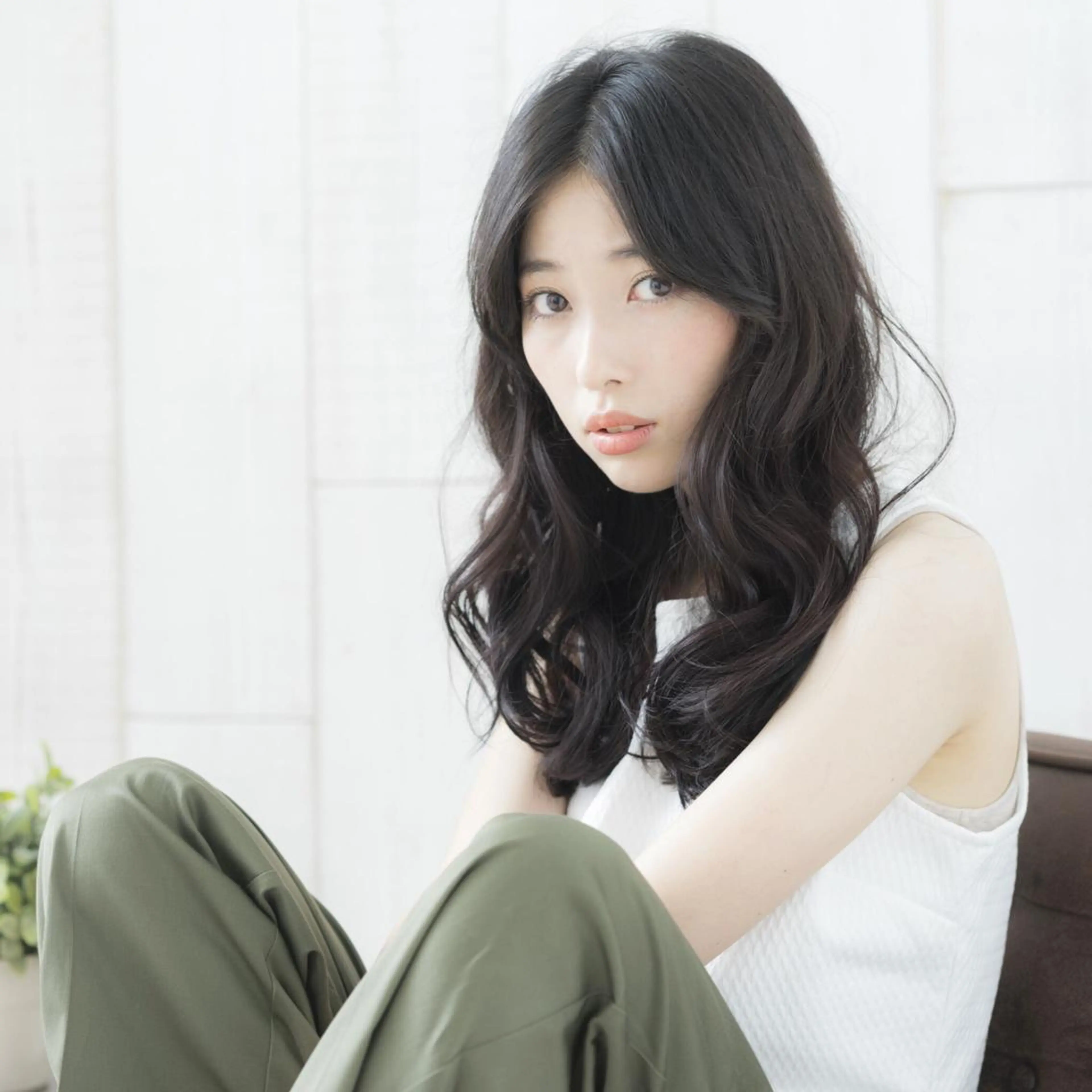 ロング THE DAY所属・AKI HASHIMOTOのヘアスタイル