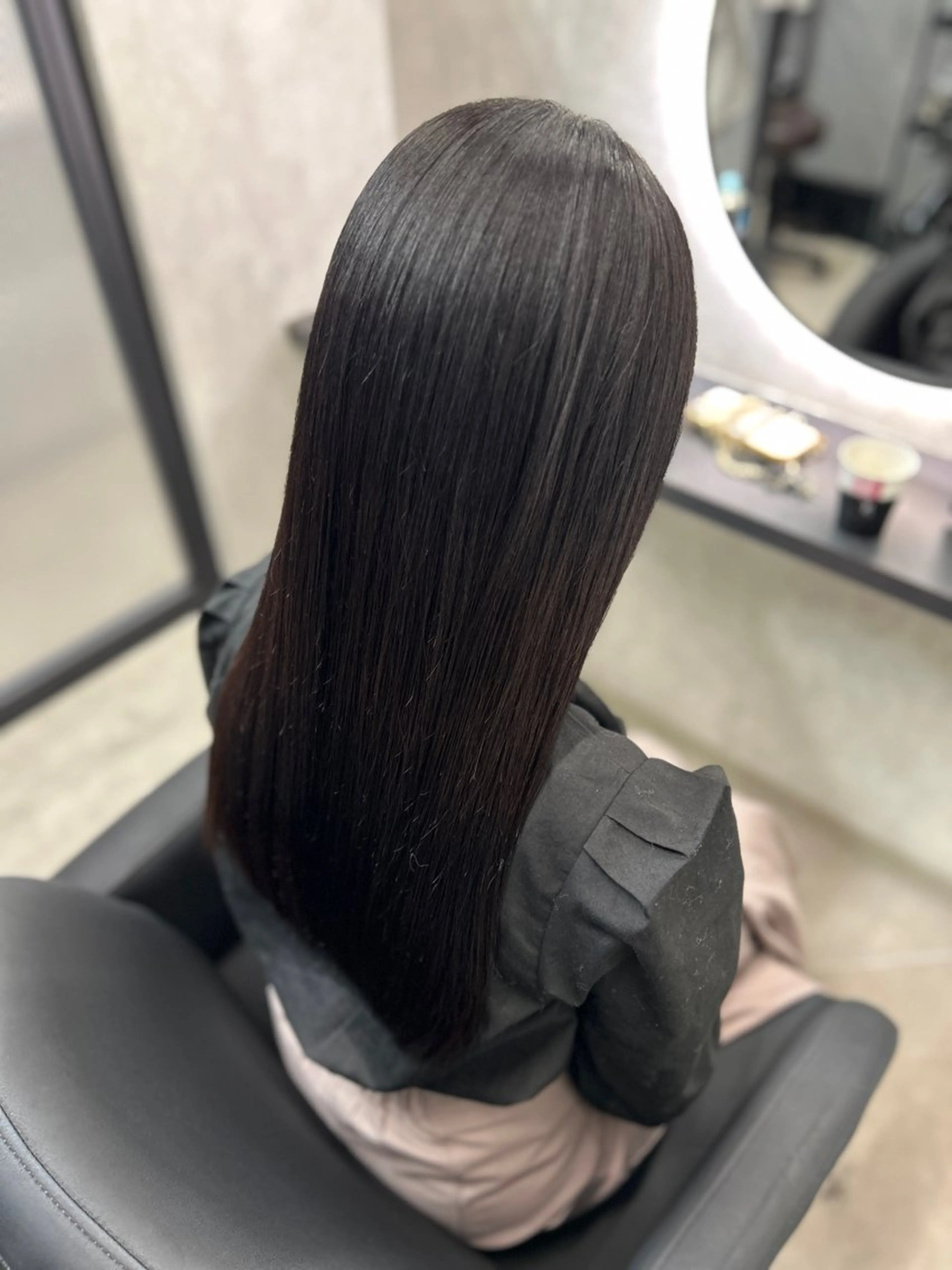 ロング カラー カット ヘアカラー トリートメント 新宿/美髪矯正 髪質改善/韓国風山本のヘアスタイル