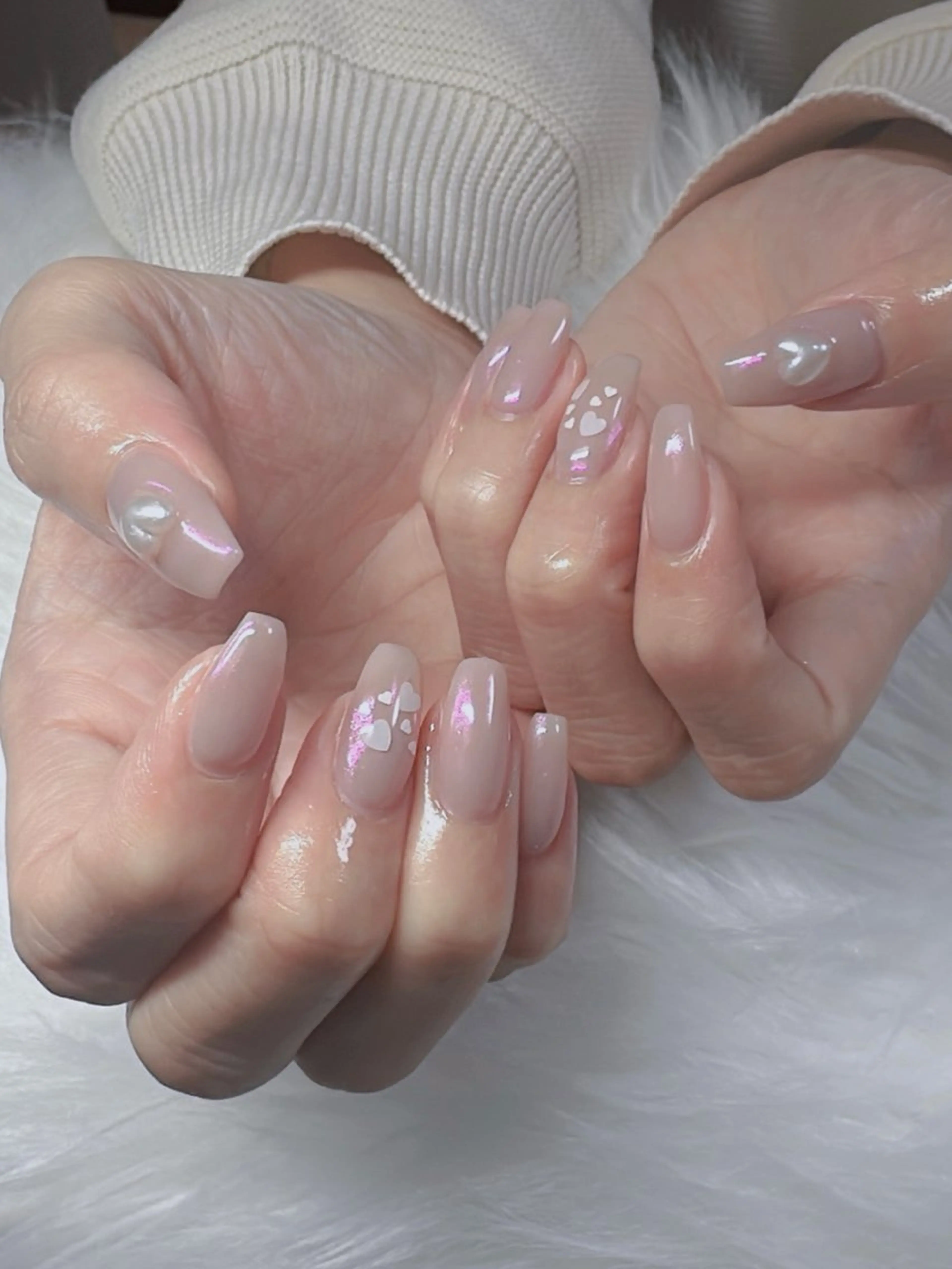 ネイル ハンドネイル Momo🍑 【パラジェル取扱店】のネイルデザイン