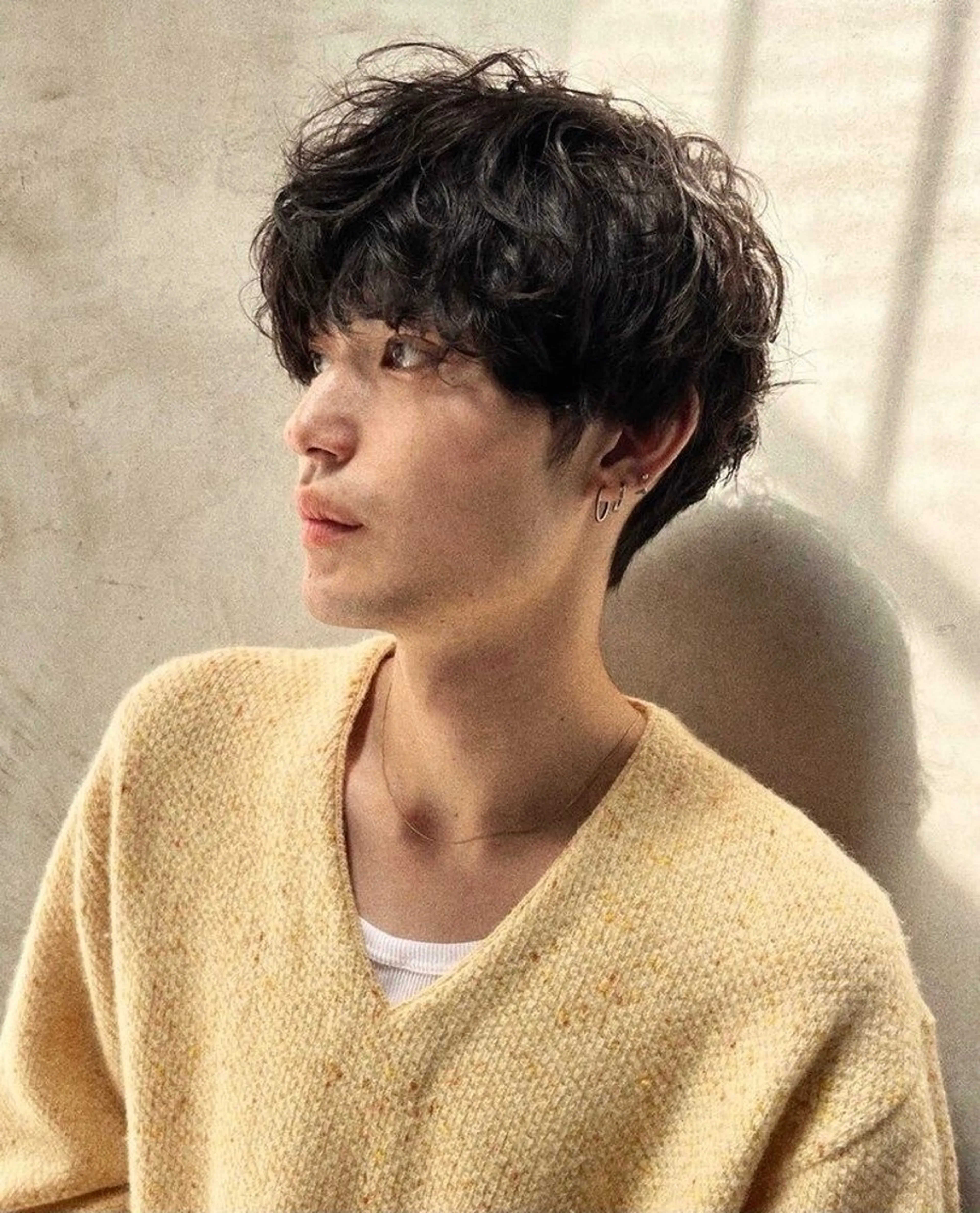 メンズ Belle 並木通り店所属・rena/ パーマ/カラーのヘアスタイル