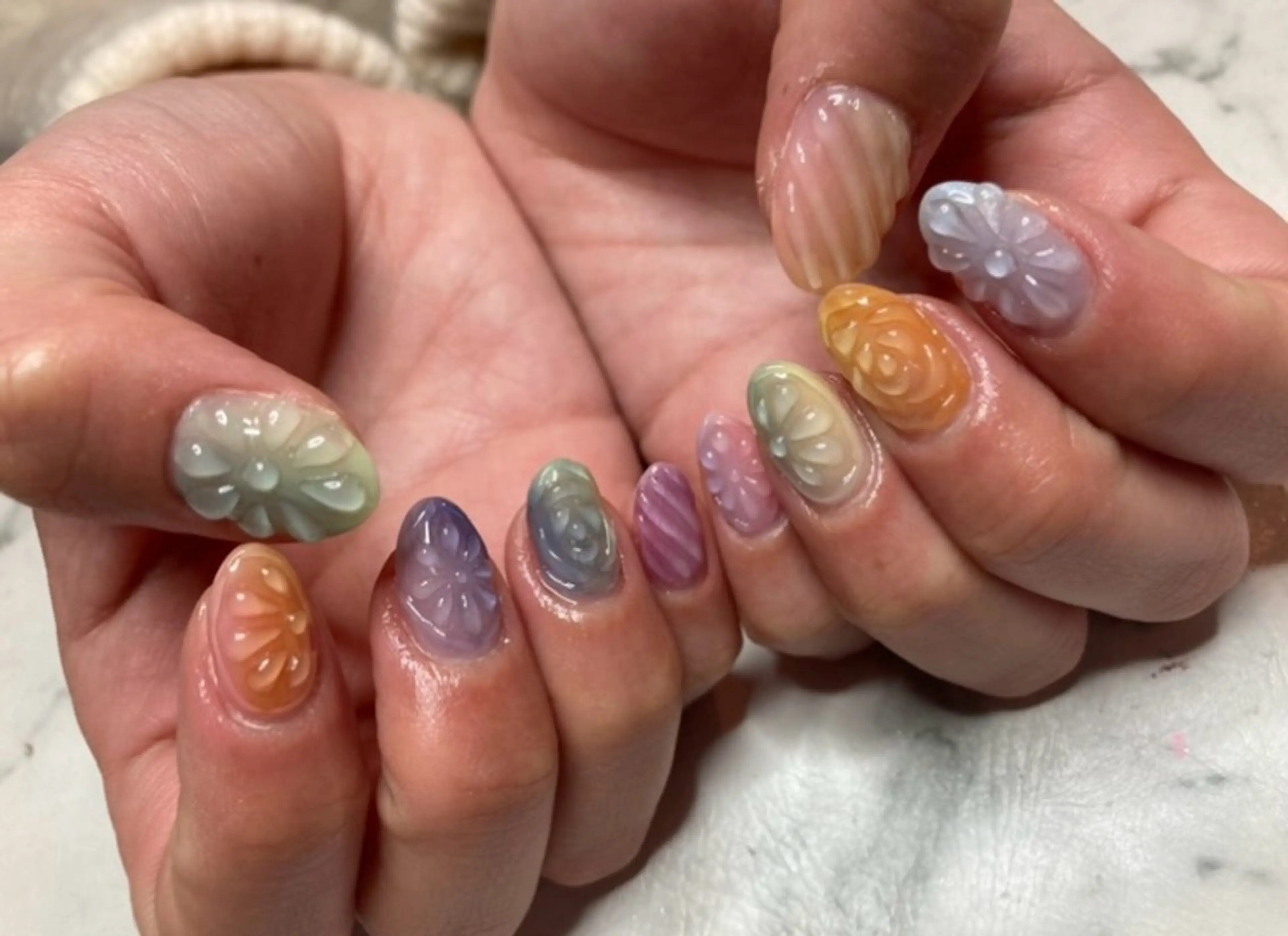 【ご新規】120分アートし放題コース💐🤍✨オフありなし可🌈 ※オフの有無のご連絡お願いします※の写真