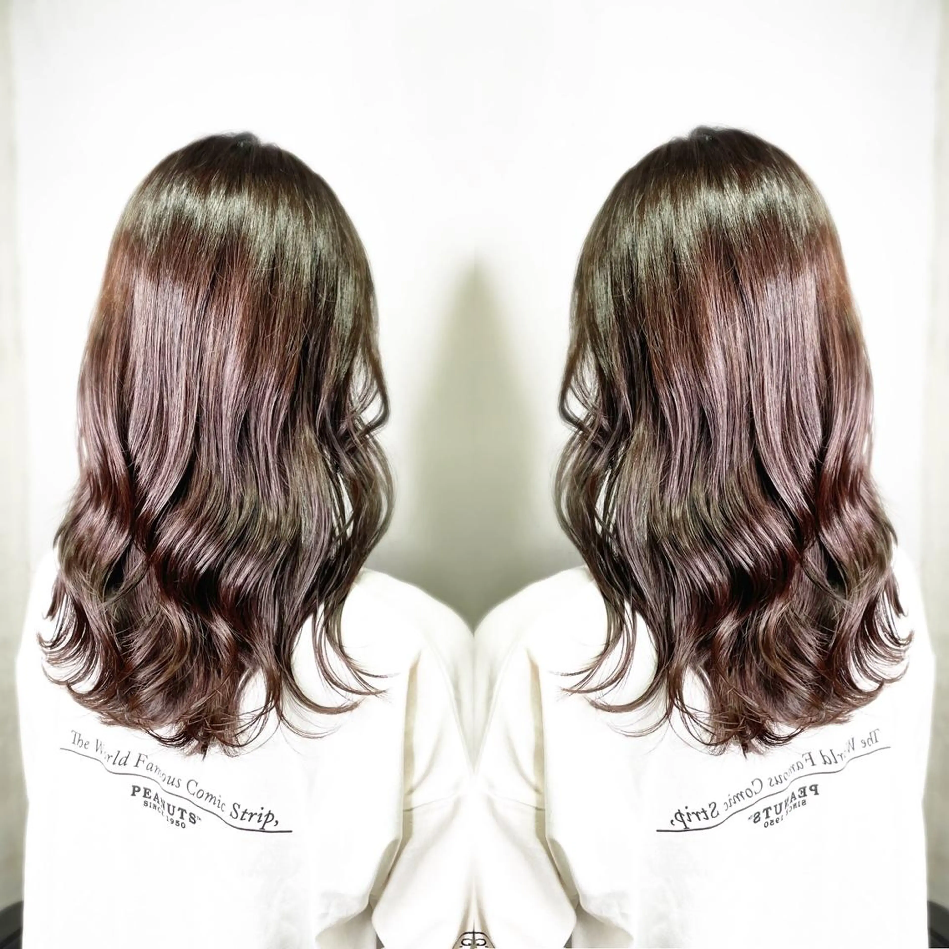 セミロング カラー 🦋韓国系指名No1 店長/圓山 祐也🦋のヘアスタイル