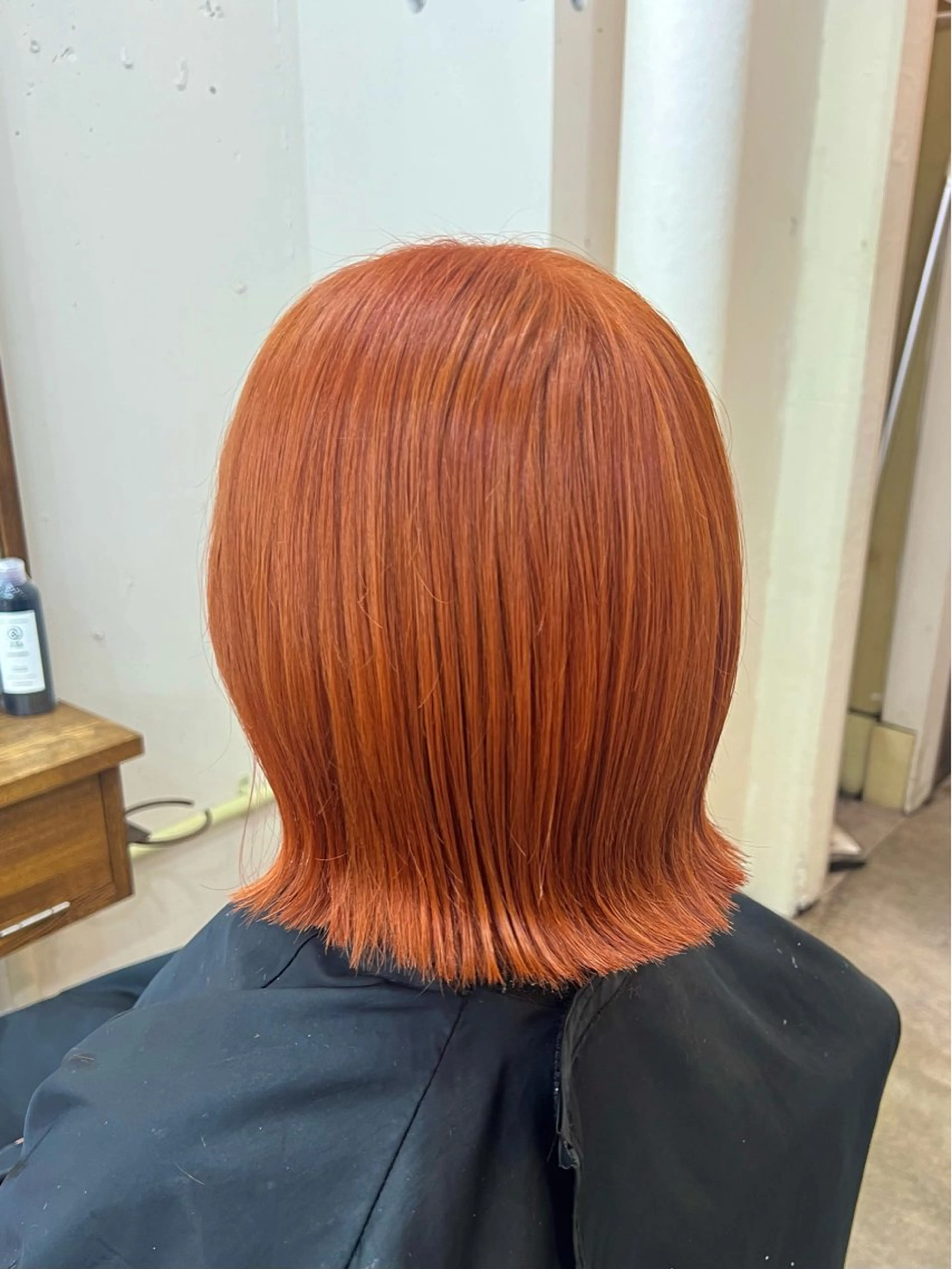 ミディアム ヘアカラー 店長🩷艶カラー 🧡💛リサ🫧のヘアスタイル