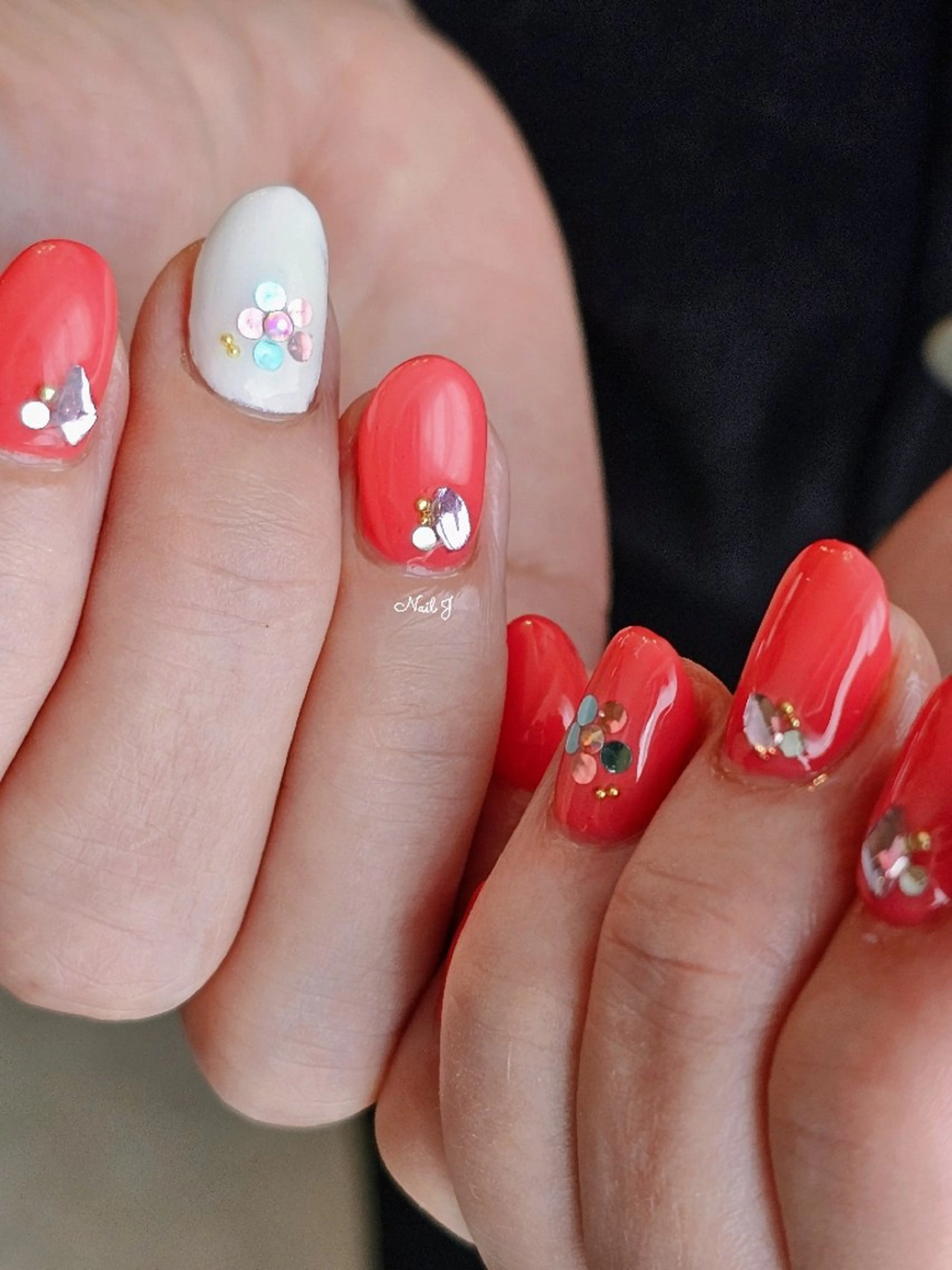 ネイル 持ち込み ハンドネイル Nail Jのネイルデザイン