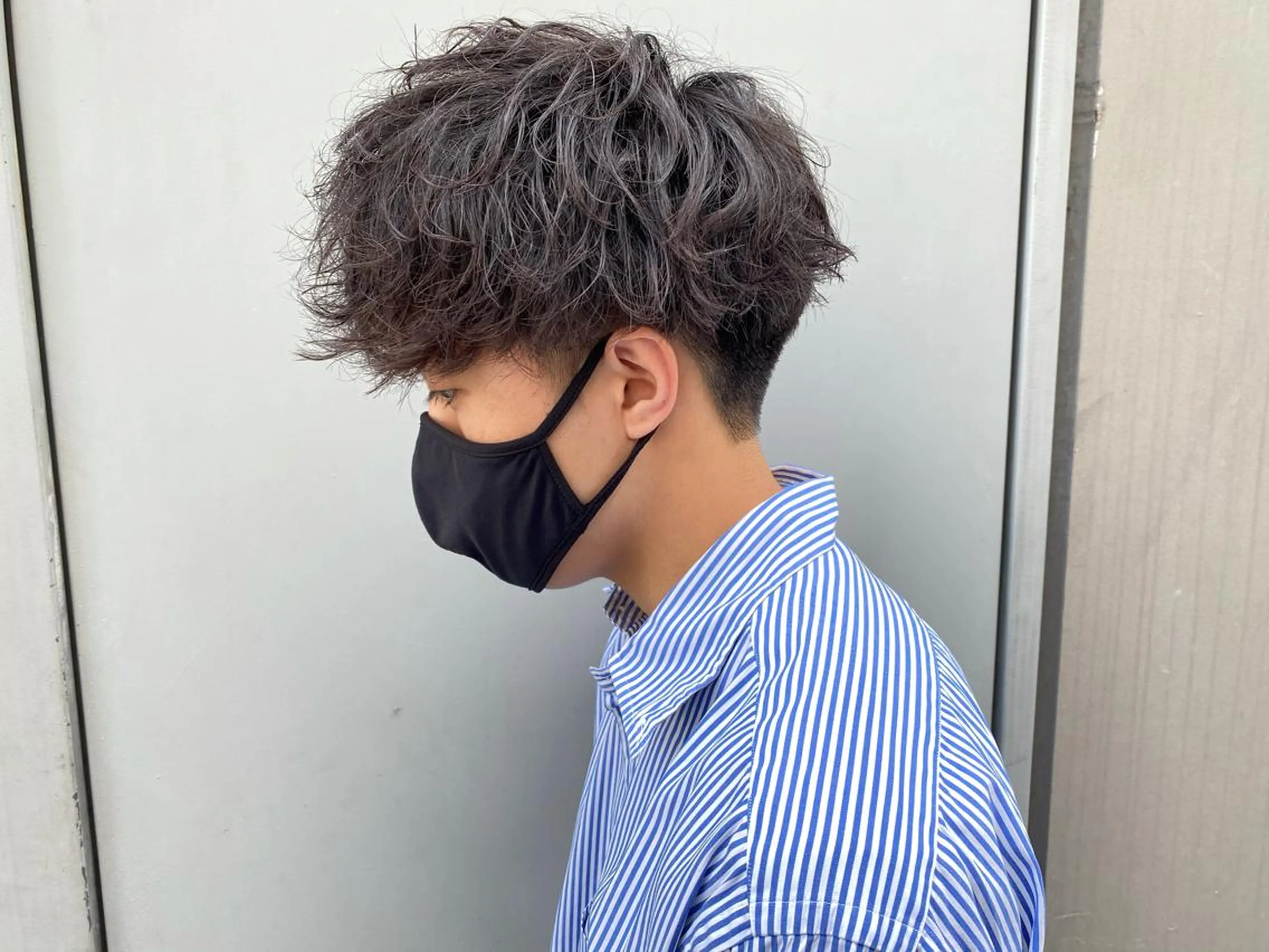 ショート カラー メンズ スパイキー/フェザー /波巻き/かいとのヘアスタイル