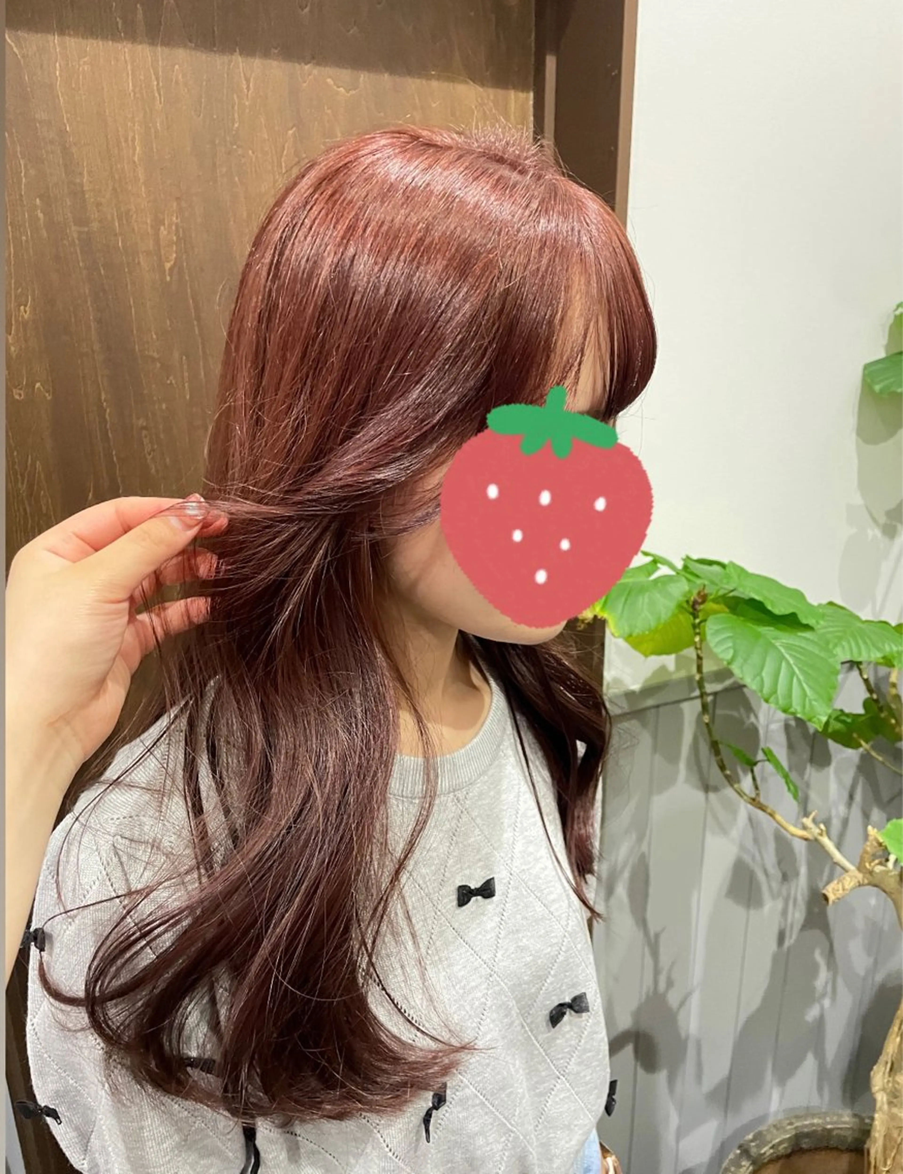 ロング くびれヘア レイヤーカット🎀 ブリーチ/なるのヘアスタイル