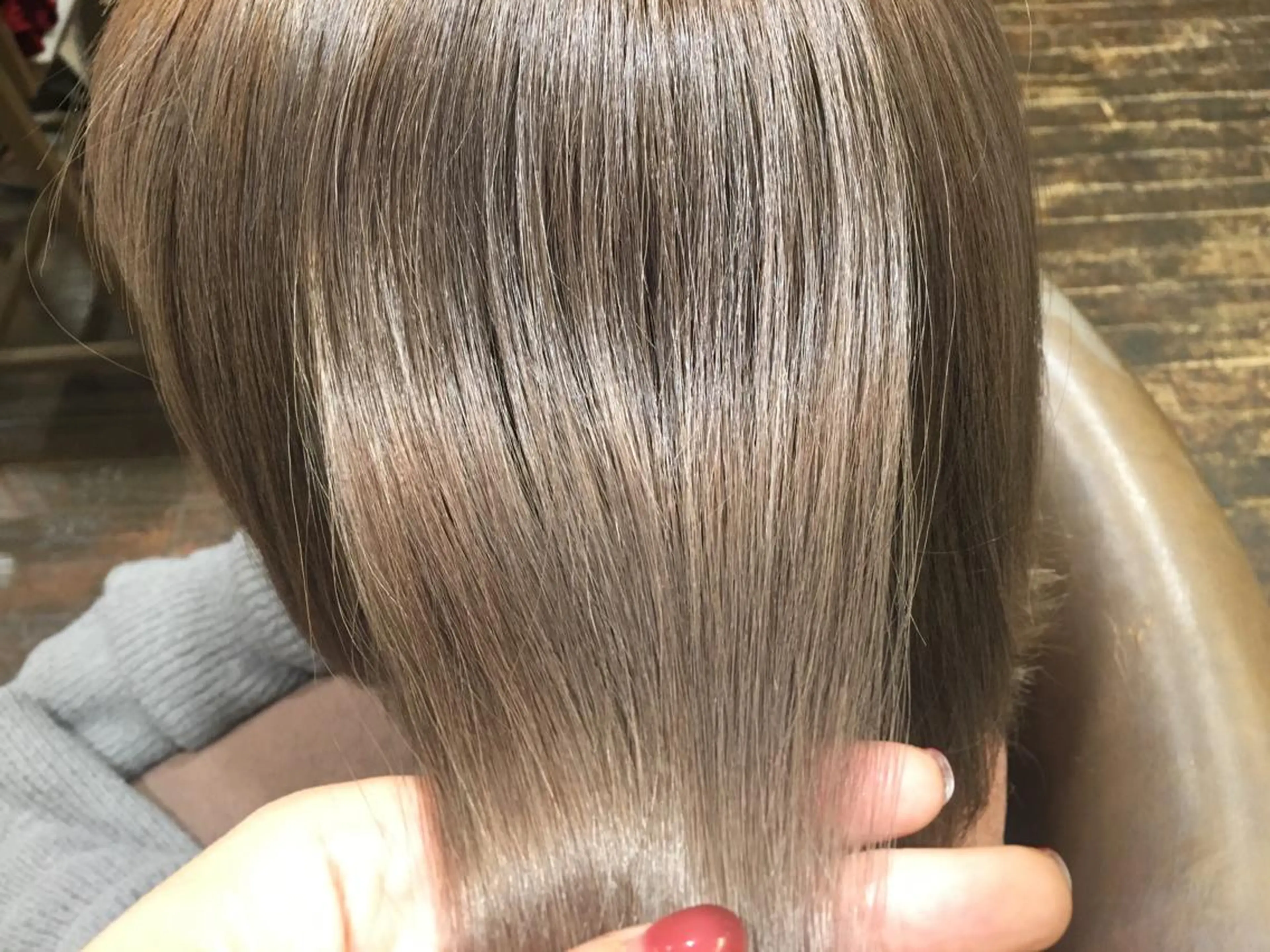 ミディアム カラー ブリーチ la fith所属・rico_by ヘアとアイブロウのヘアスタイル