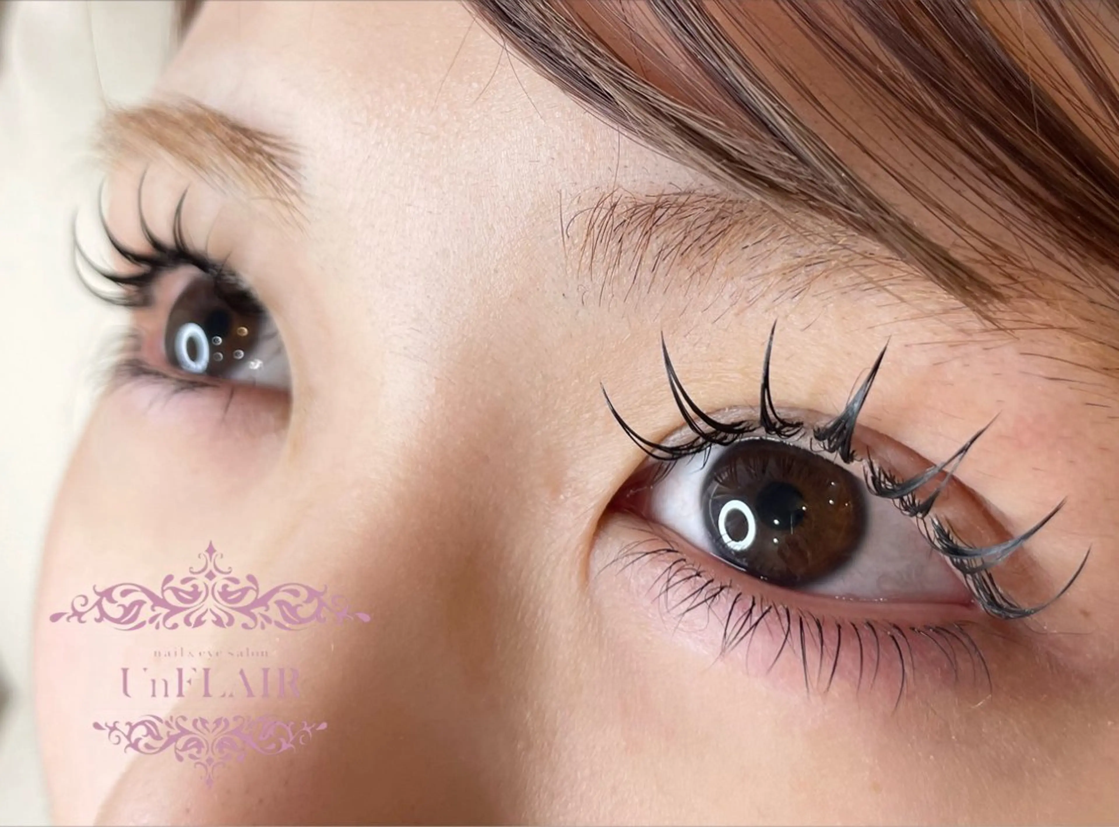 マツエク・マツパ 下まつげエクステ UnFLAIR💐‪ AKANEのマツエク・マツパデザイン