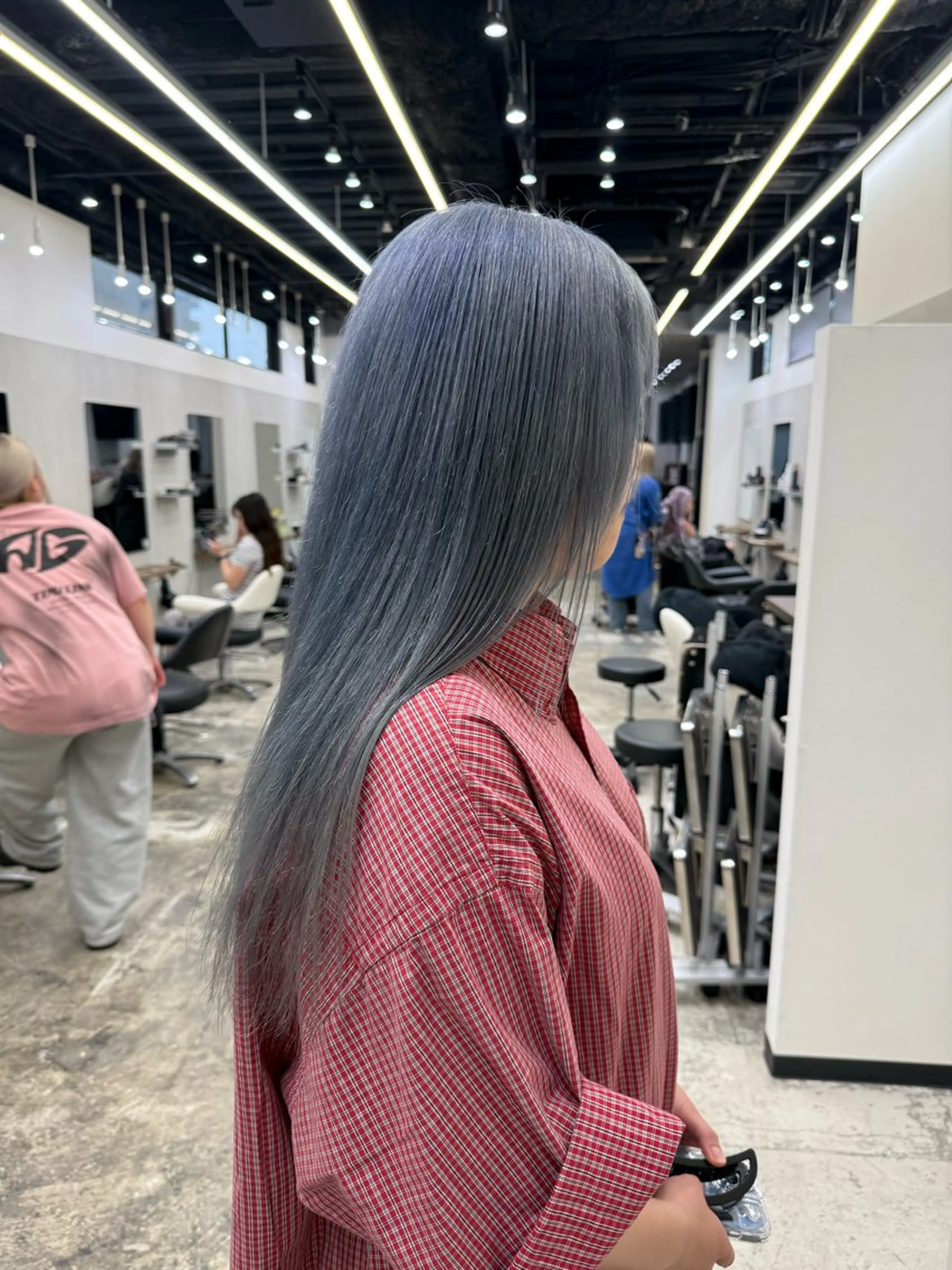 ロング ボブ トリートメント ✨ハイトーン/カット /Yudai✨のヘアスタイル