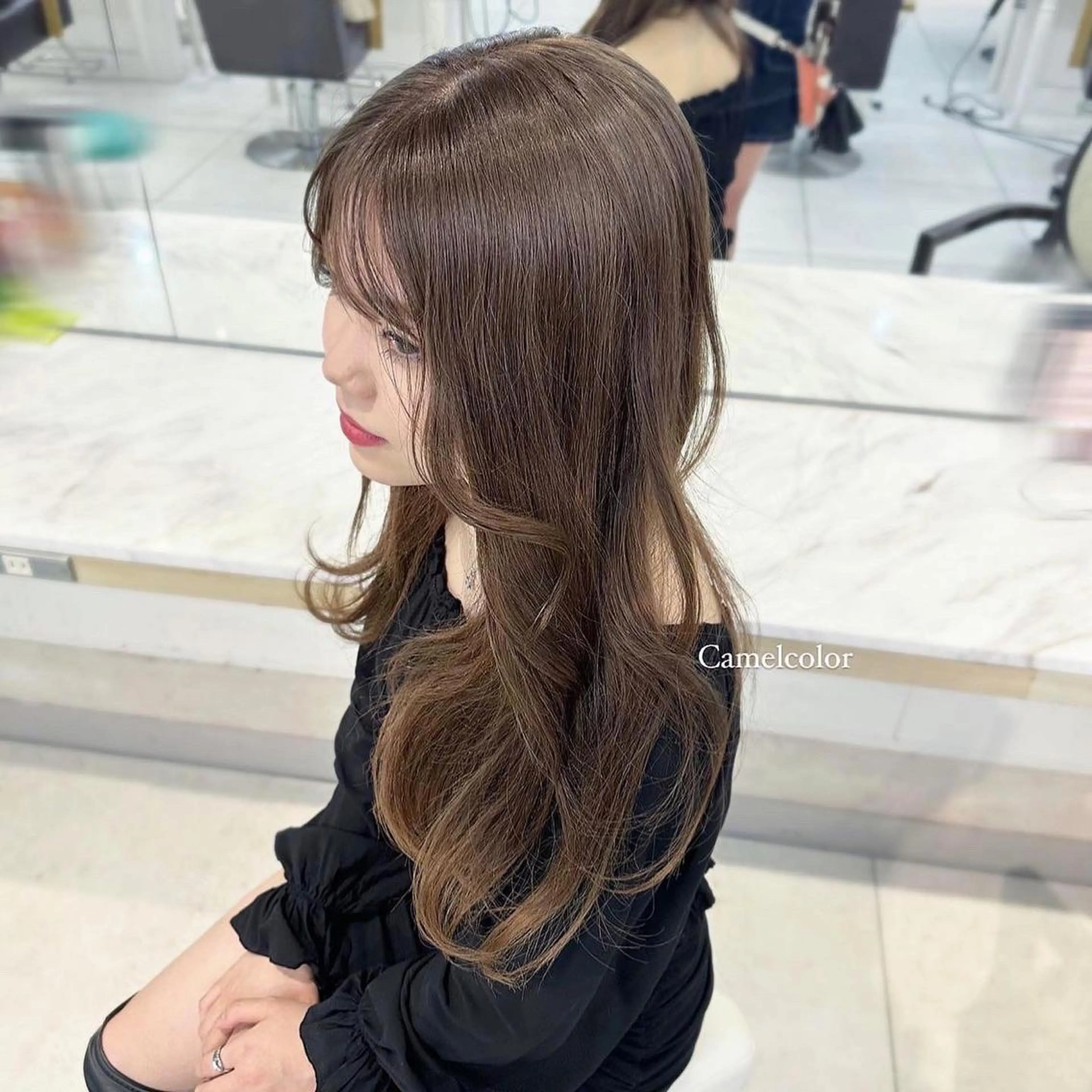 ロング euphoria銀座グランデ所属・honoca 🤍のヘアスタイル