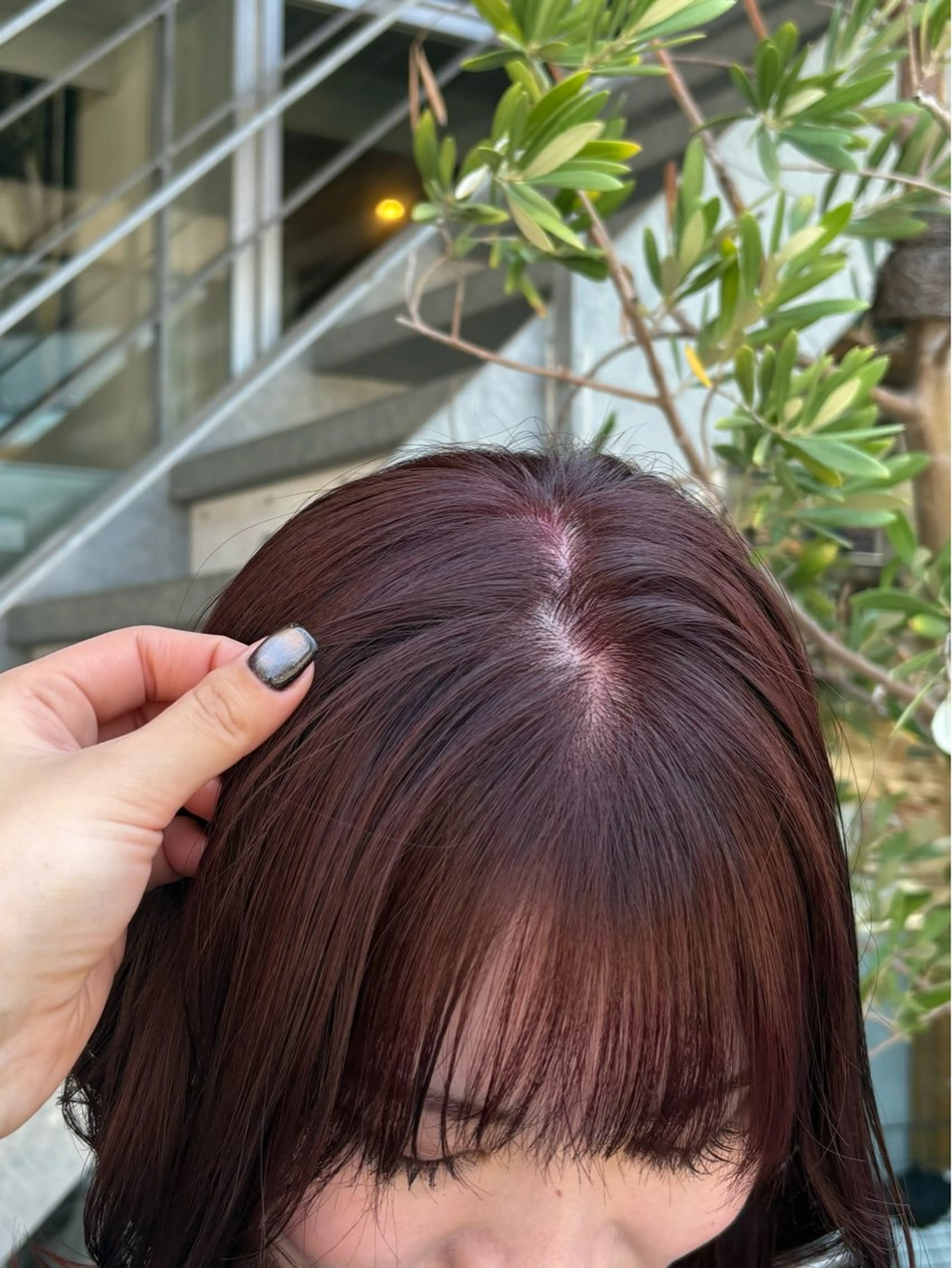 セミロング 西村 清花のヘアスタイル