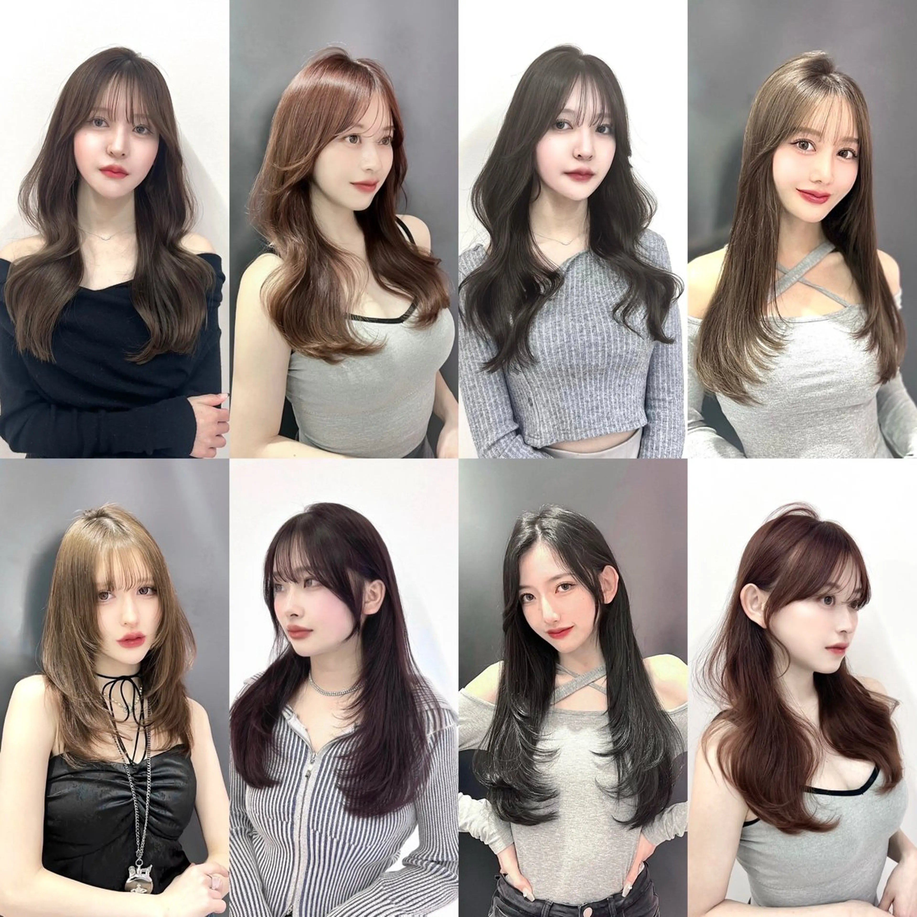 ロング 韓国/縮毛矯正/ カンタのヘアスタイル