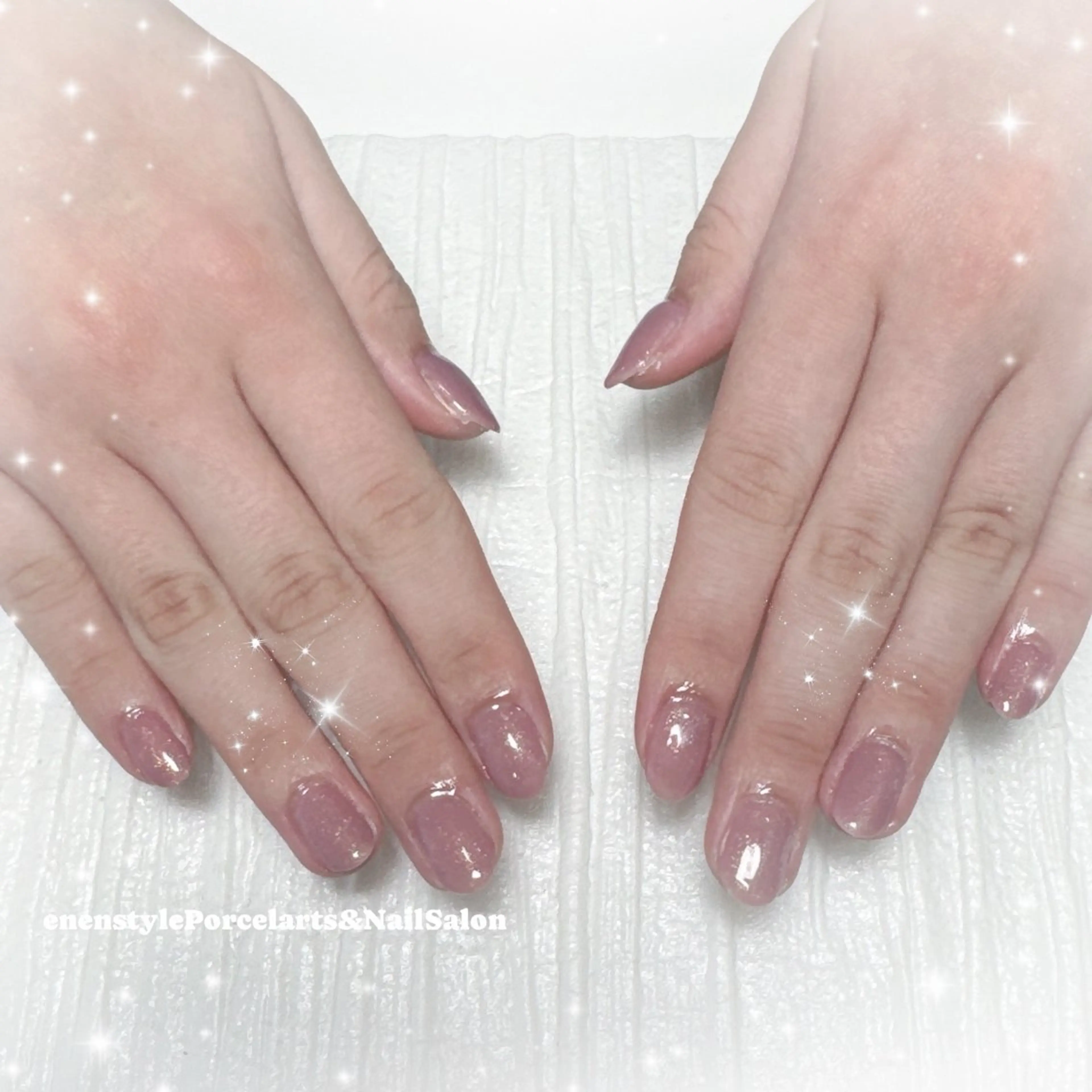 ネイル ラメ(グリッター) ワンカラーネイル enenstyle Porcelarts & Nail Salon所属・enenstyle あやの💌のネイルデザイン