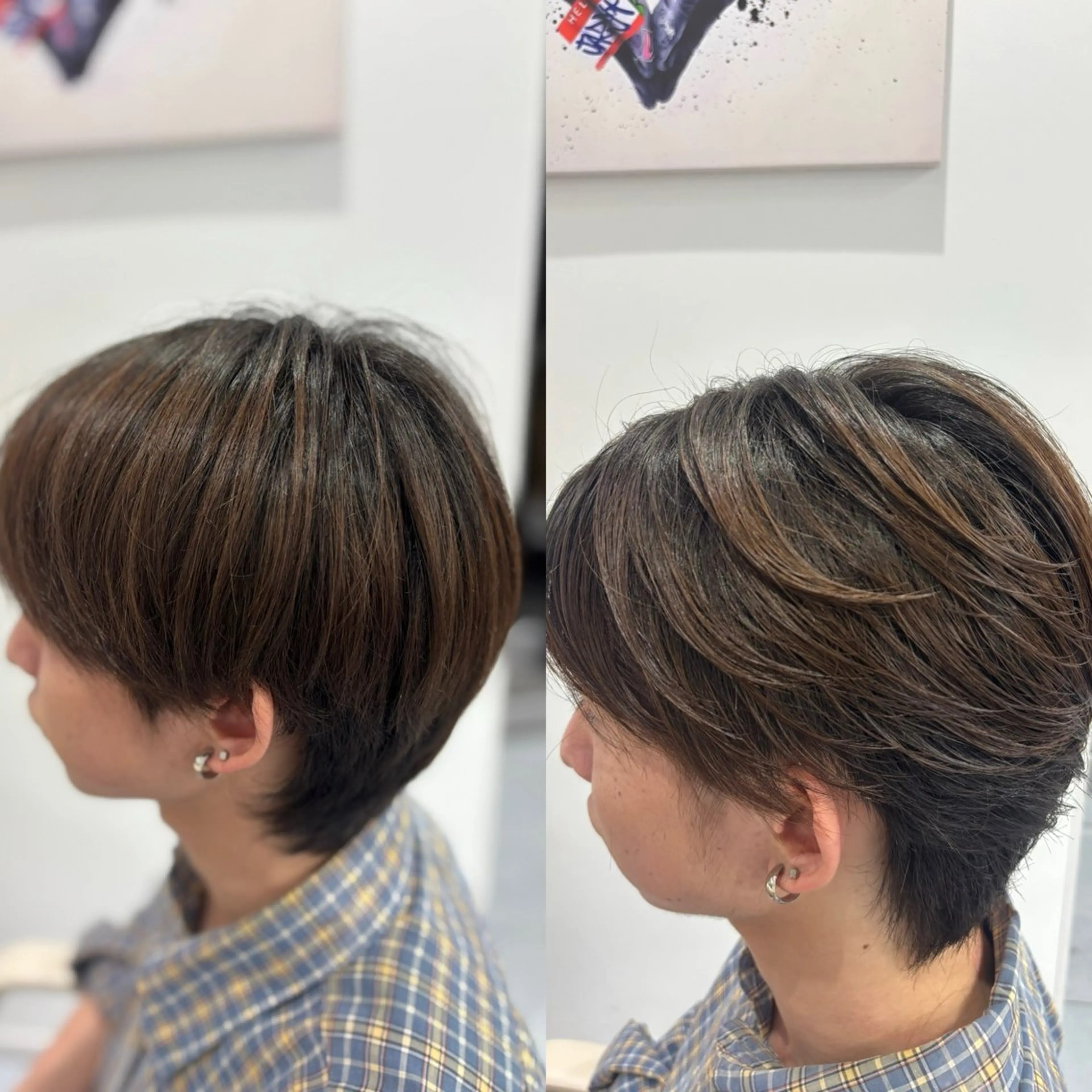 ショート パーマ メンズ カット パーマ メンズ特化韓国風 パーマスタイル/りんのヘアスタイル