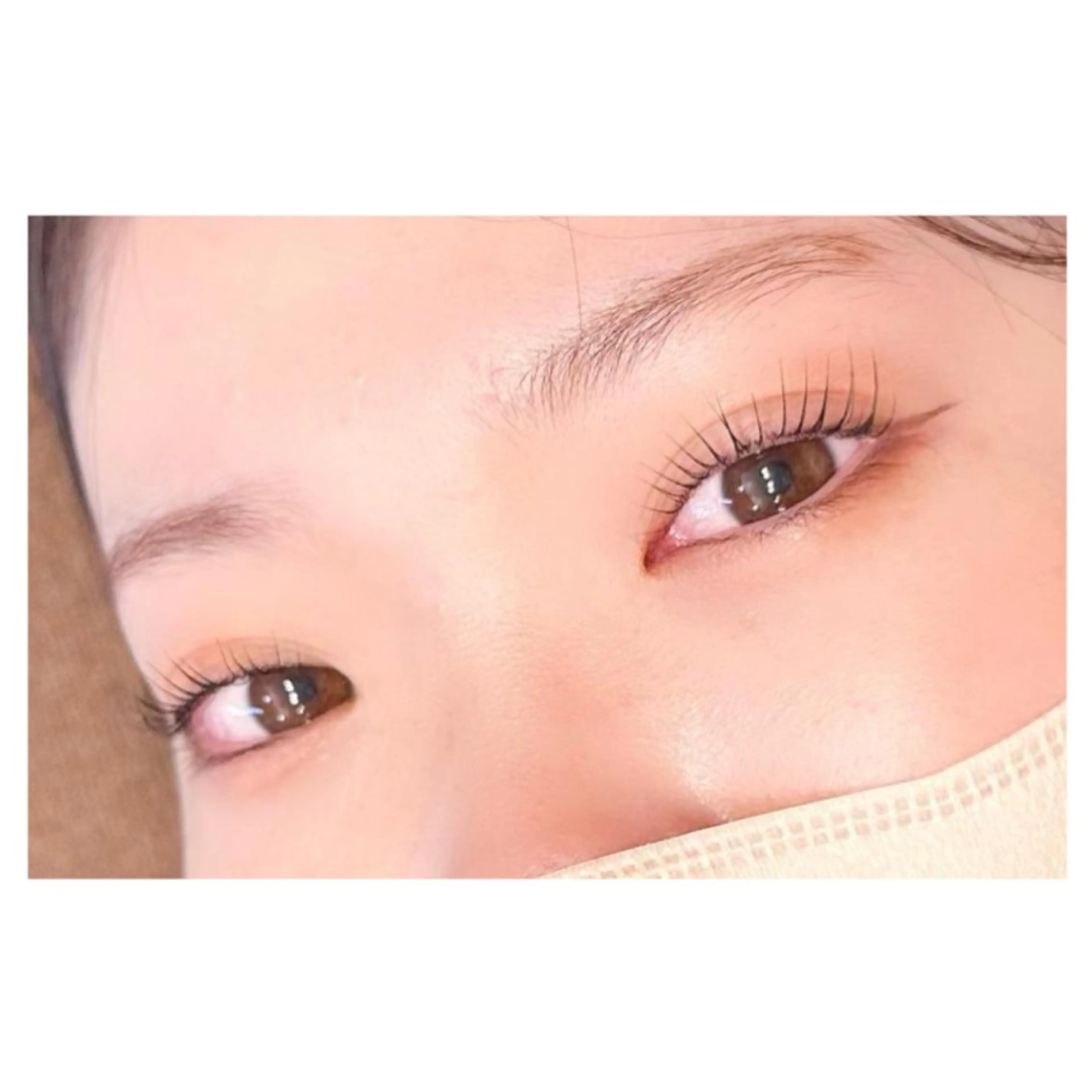 マツエク・マツパ パリジェンヌラッシュリフト Nana .のマツエク・マツパデザイン