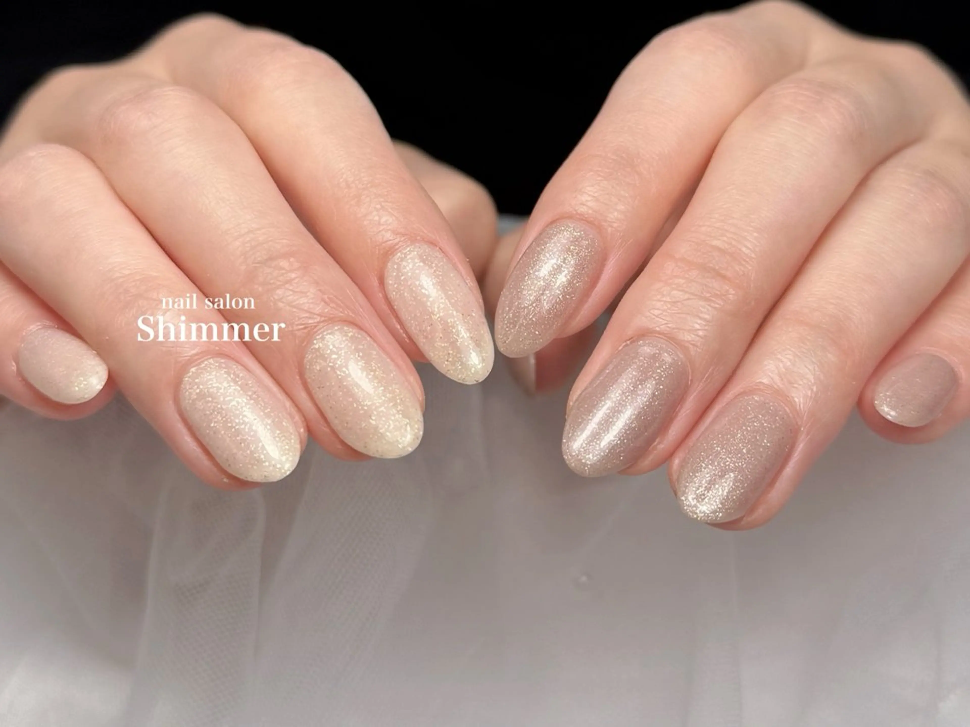 ネイル ハンドネイル Shimmer Risaのネイルデザイン