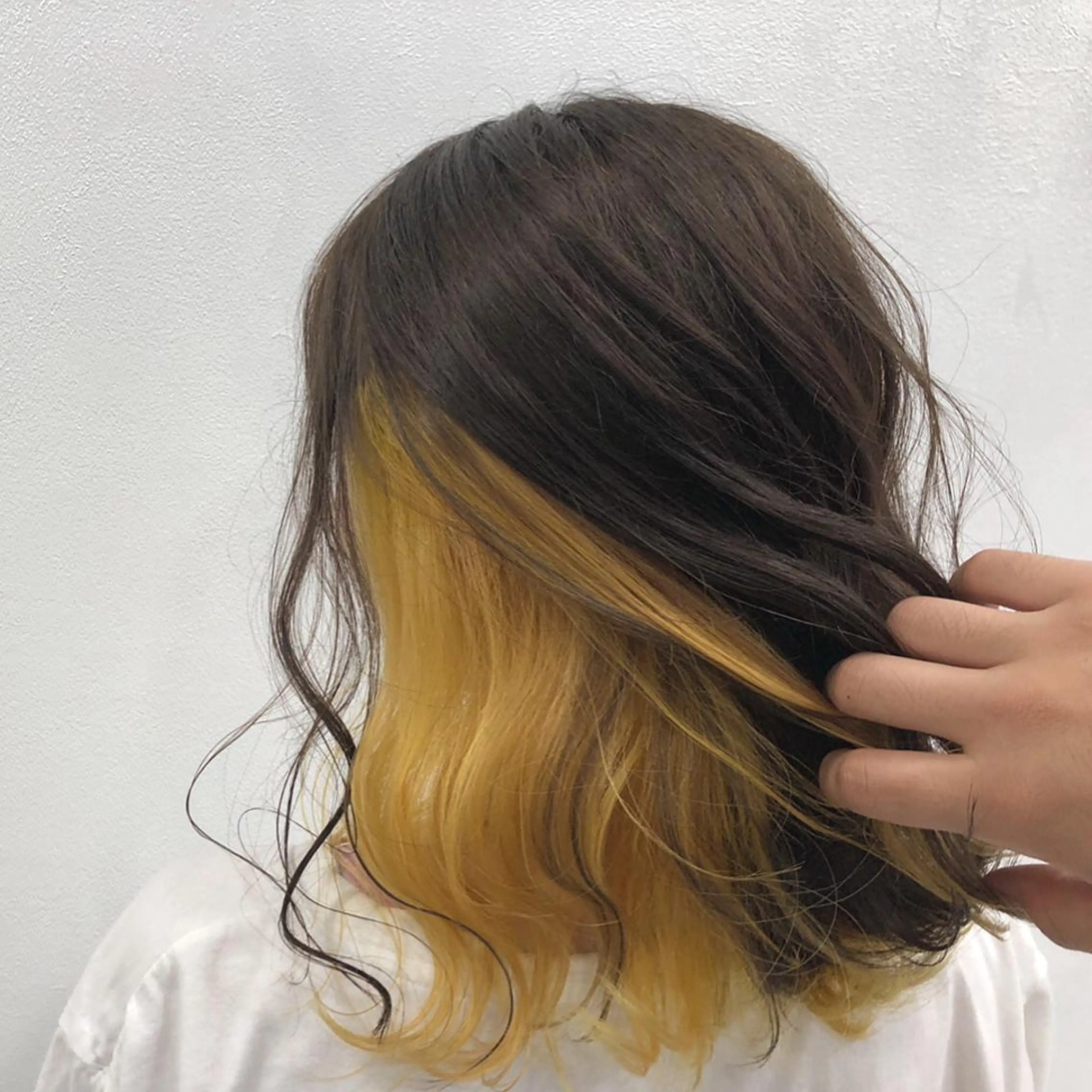 ミディアム カラー 美容室 HAKUAのヘアスタイル