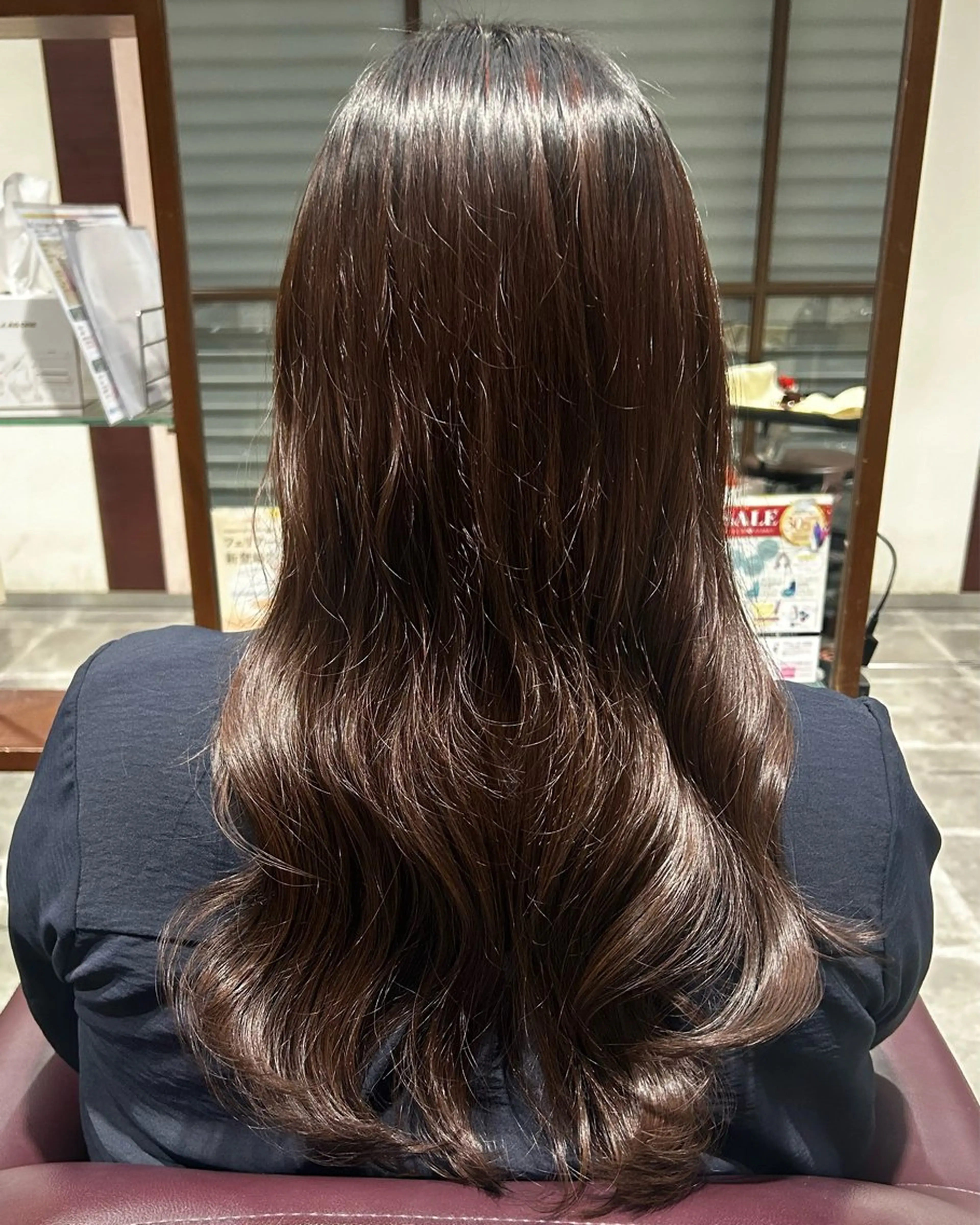ロング パーマ LaBless あべのキューズサロン所属・艶カラー/あいか💜 天王寺阿倍野のヘアスタイル