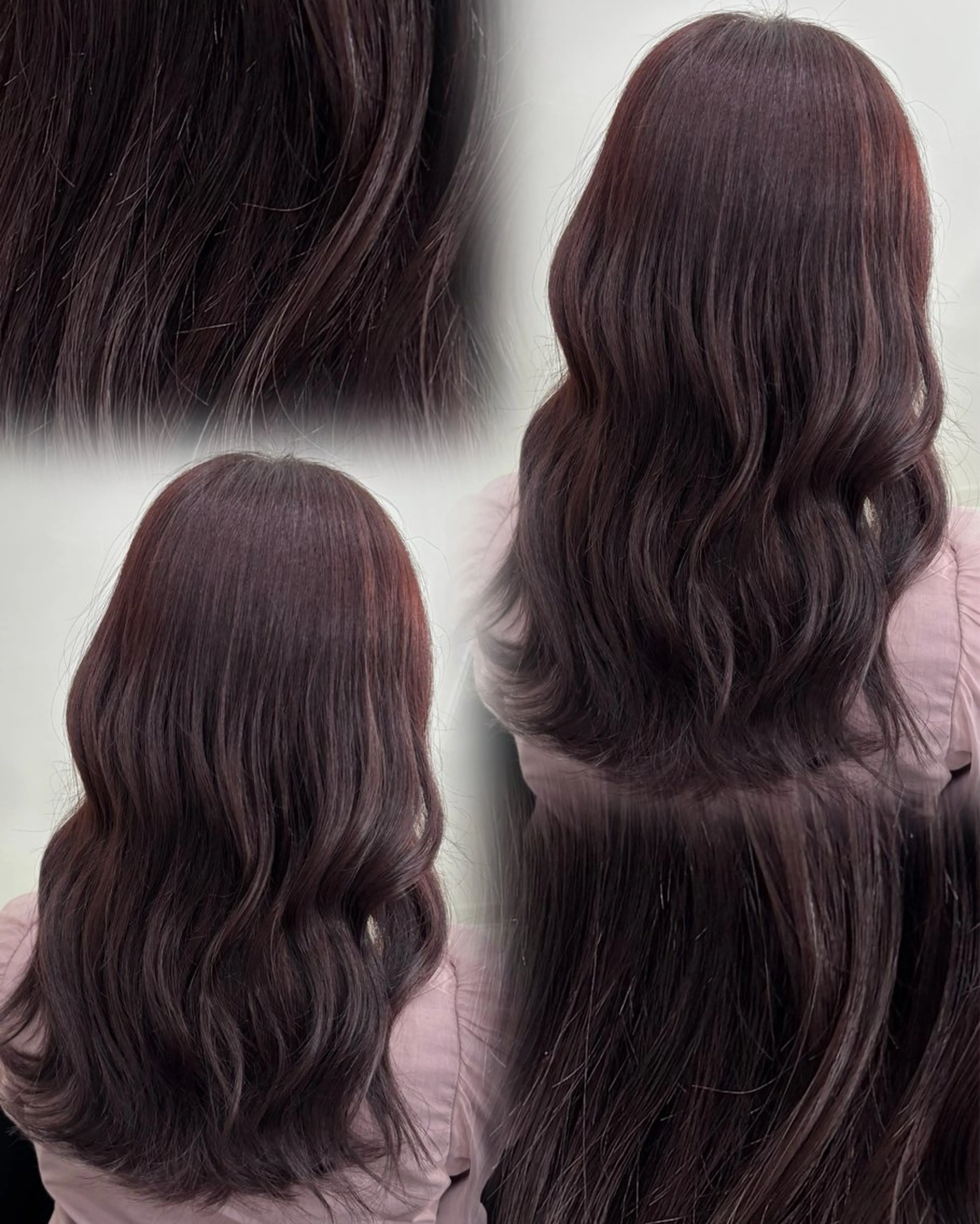 セミロング カット ヘアカラー トリートメント 冨木 雄斗のヘアスタイル