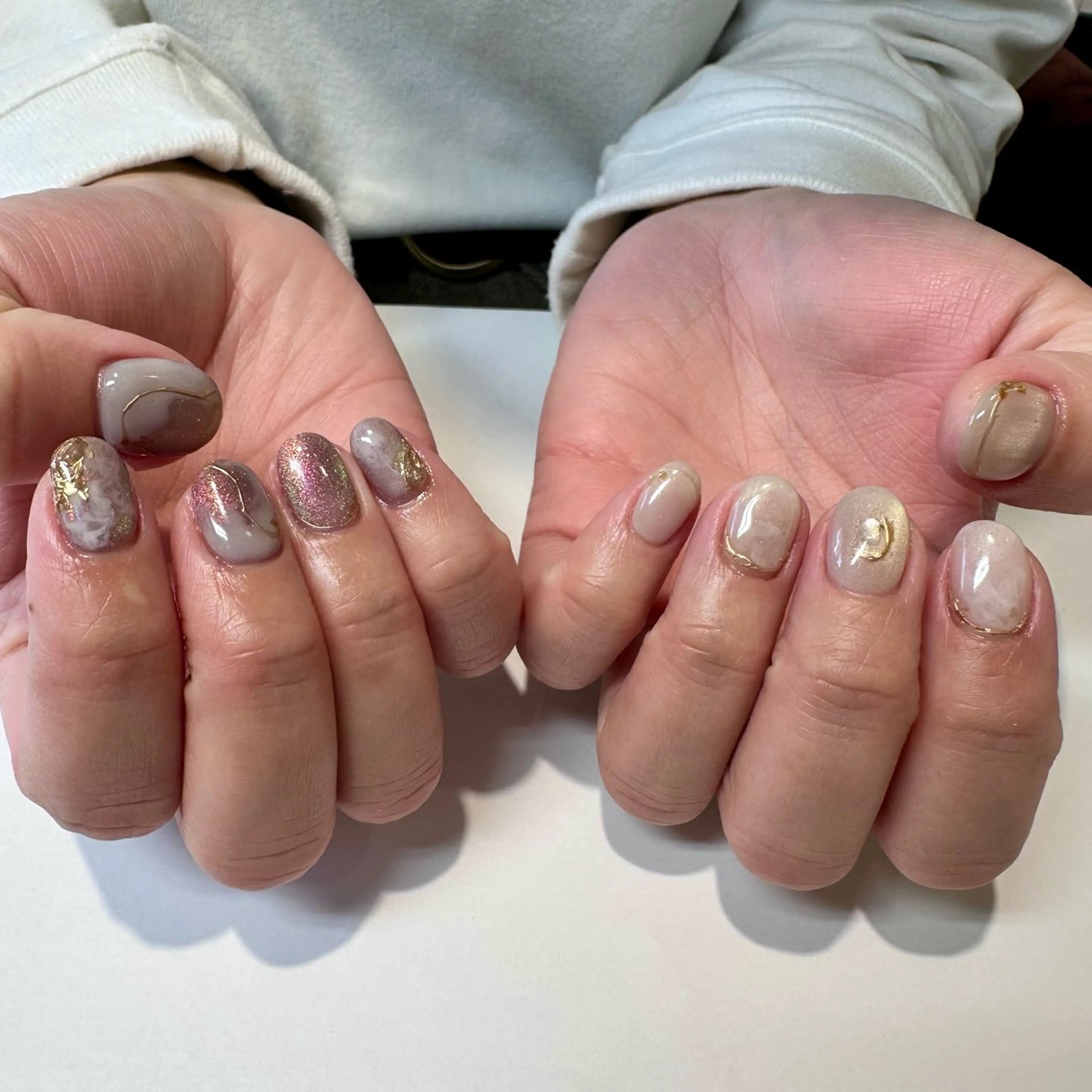 ネイル ハンドネイル 片野 菜々のネイルデザイン