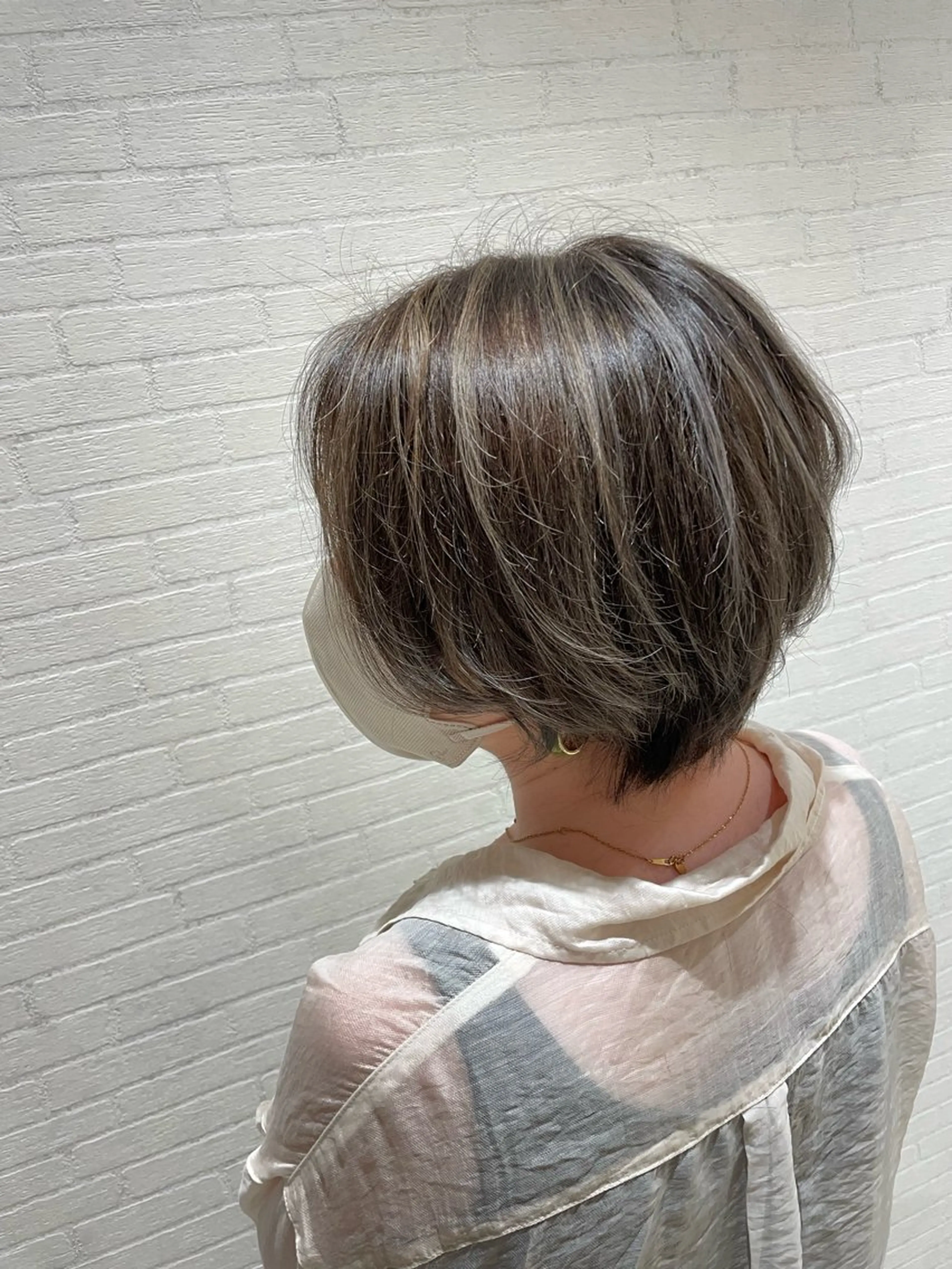 脱白髪染めの写真