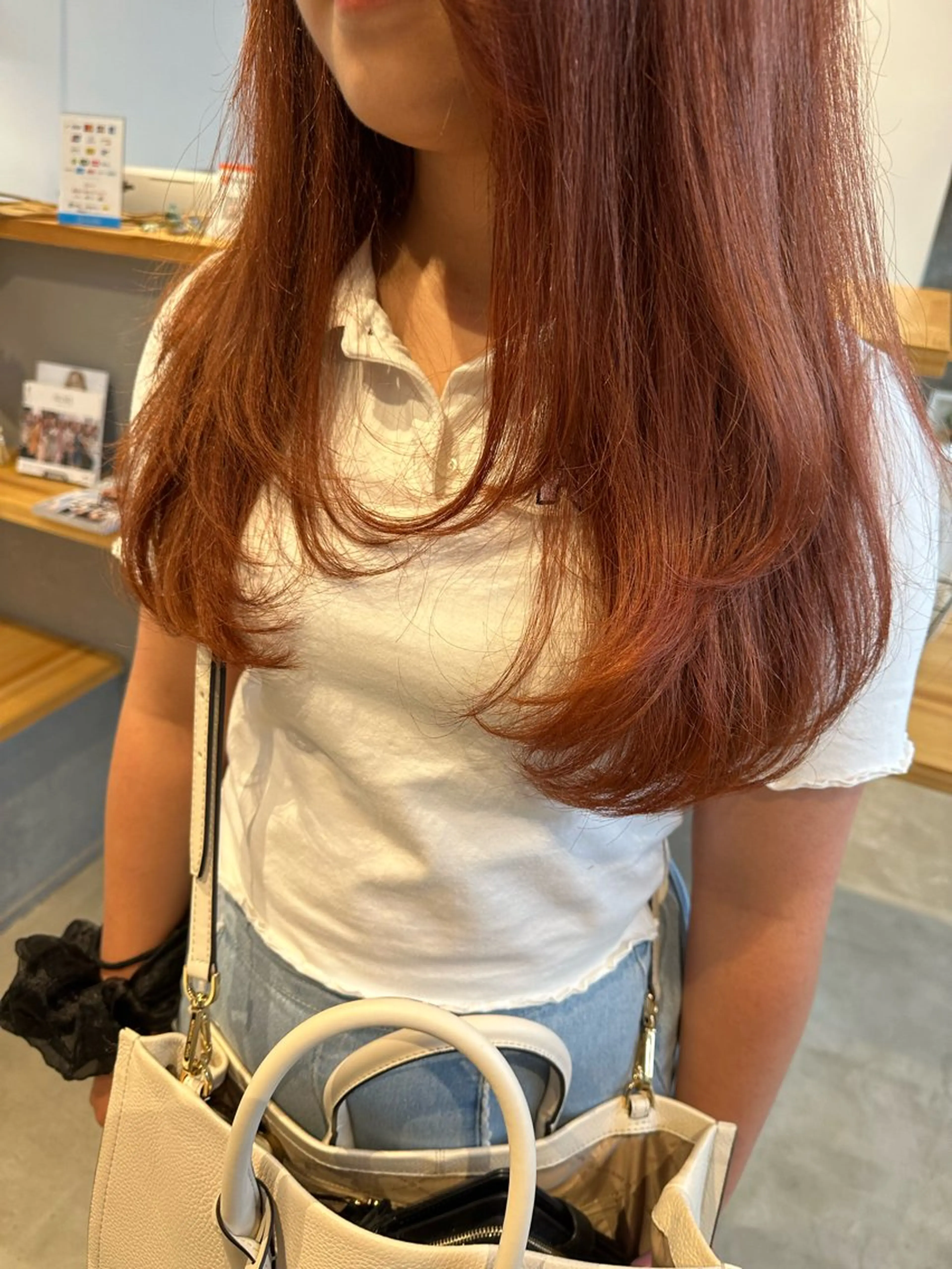 ロング カラー yuika .のヘアスタイル