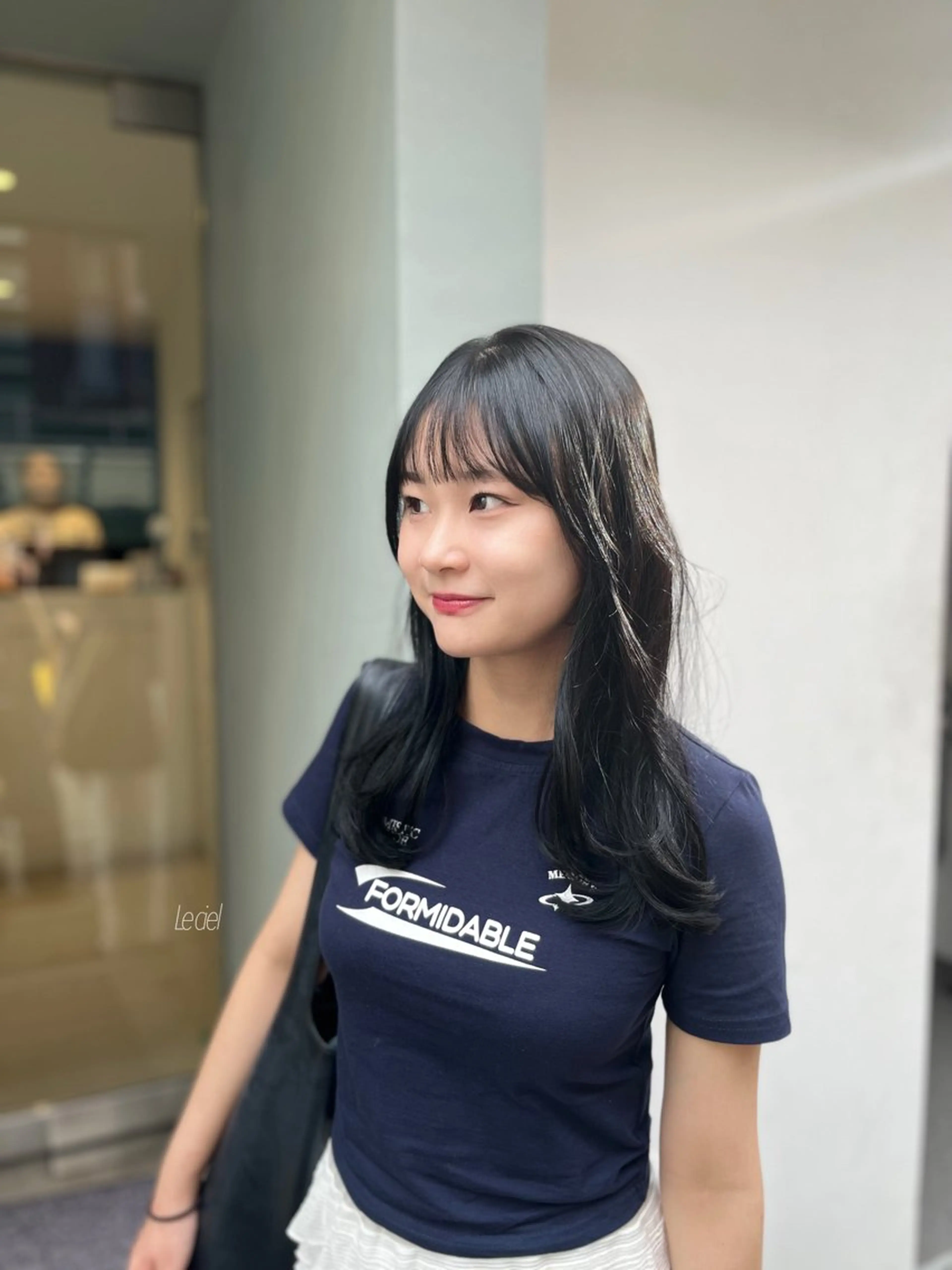 セミロング カラー ONDO所属・梅田酸性縮毛矯正/ 韓国ヘア/ユナ🩰のヘアスタイル