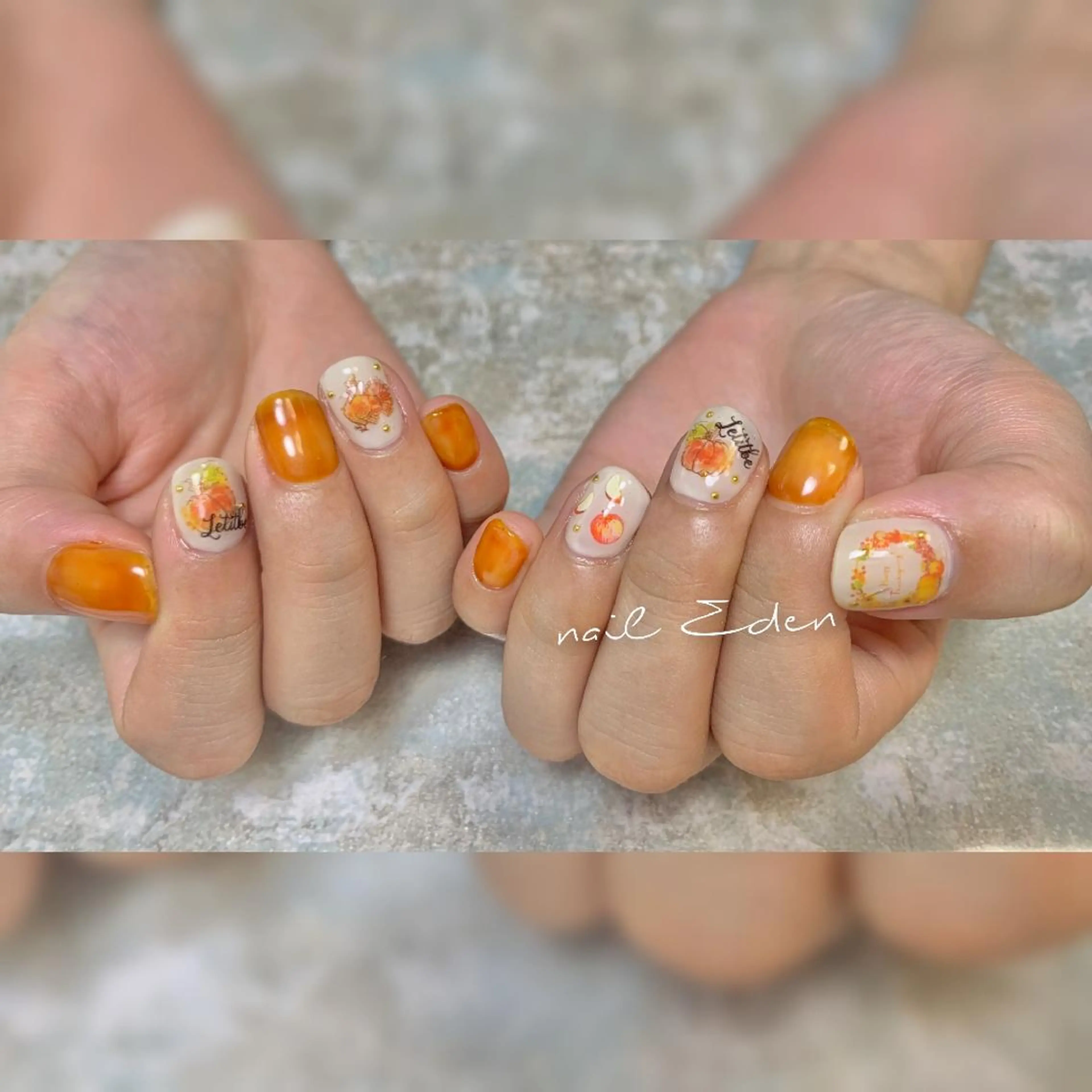 ネイル ハンドネイル ハンドケア Eden　private nail saron所属・Eden ♾️のネイルデザイン