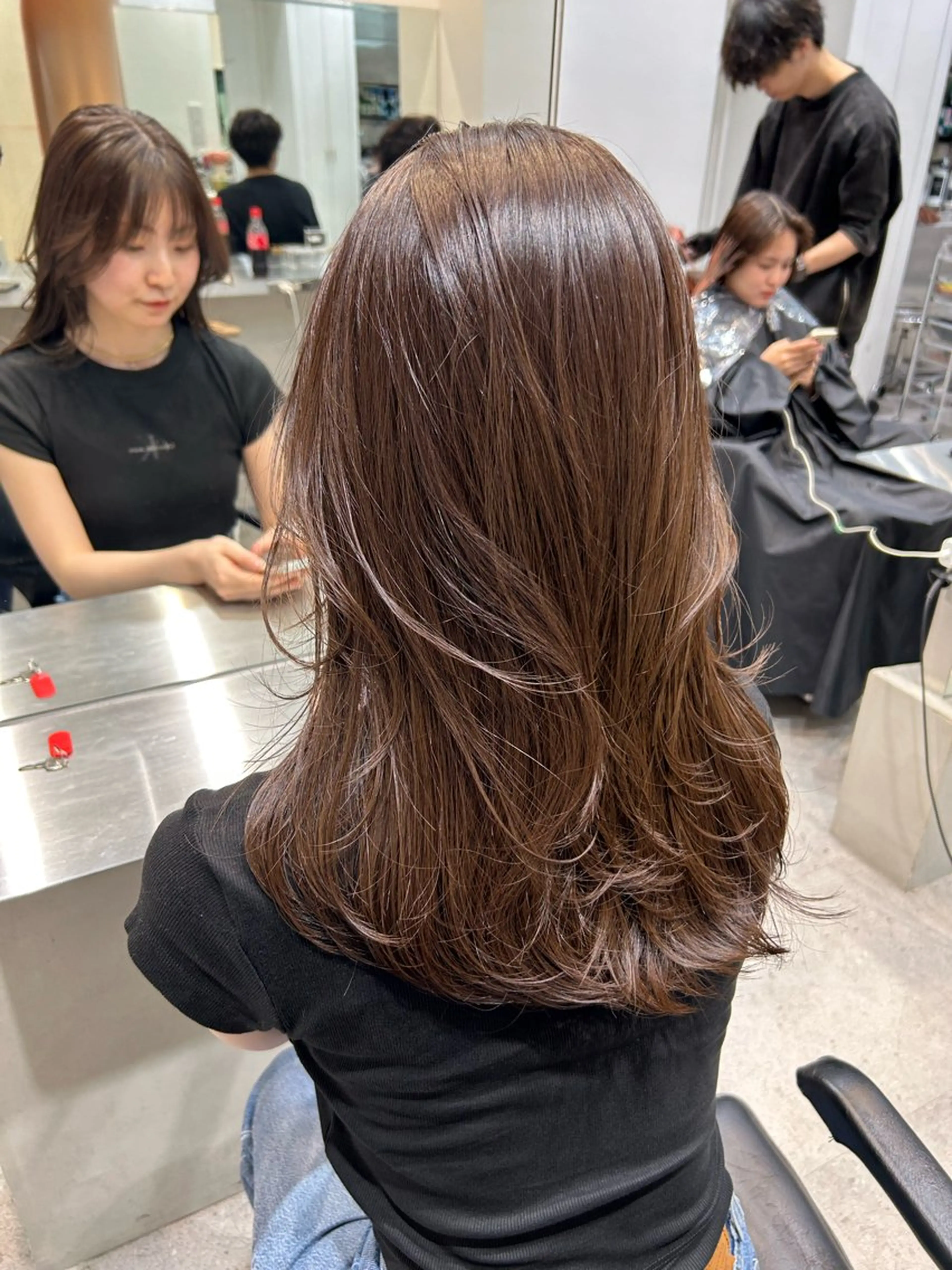 セミロング fifth 安次富　泰雅のヘアスタイル