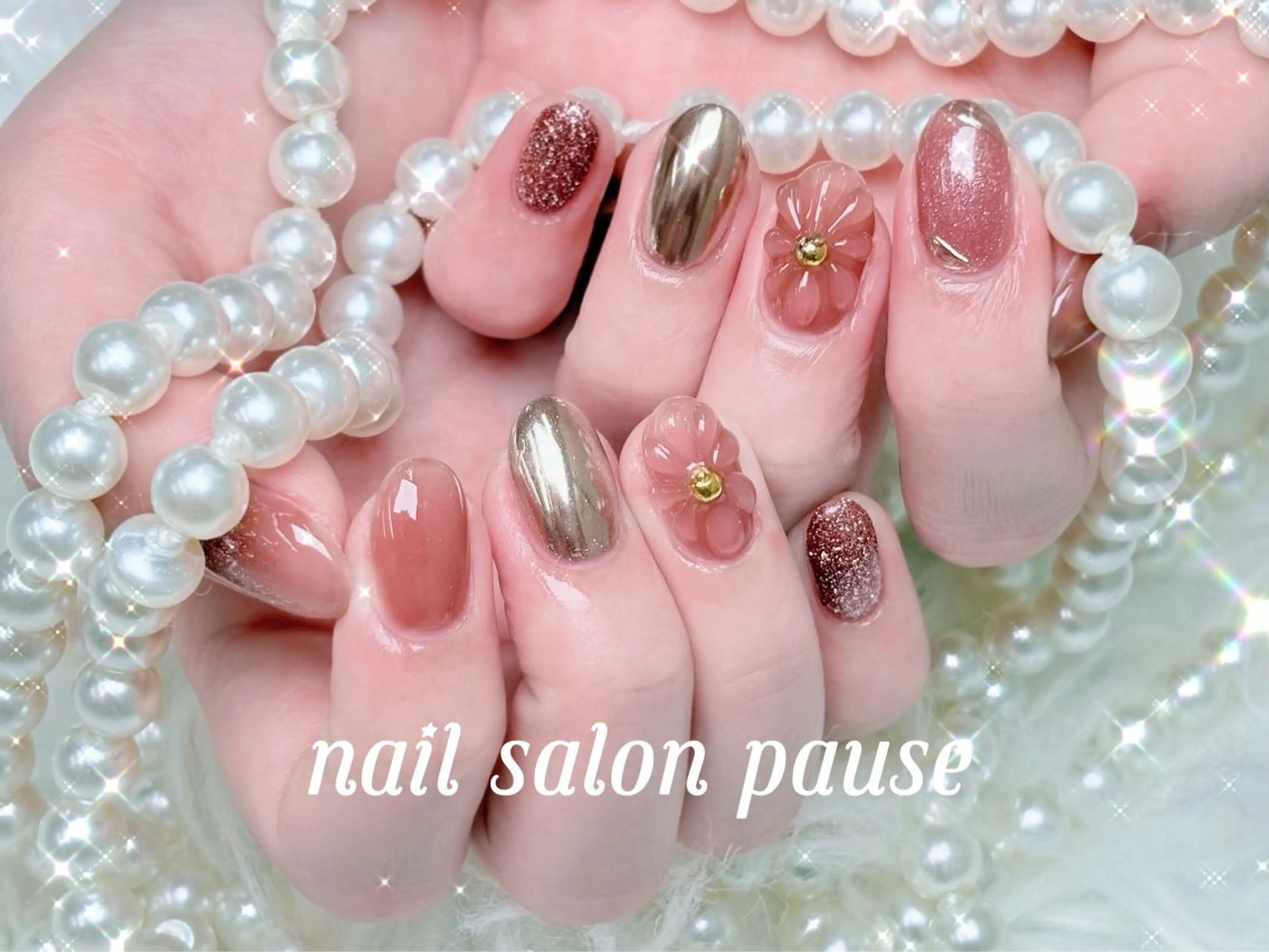 ネイル ハンドネイル ハンドケア nail salon pause✨のネイルデザイン
