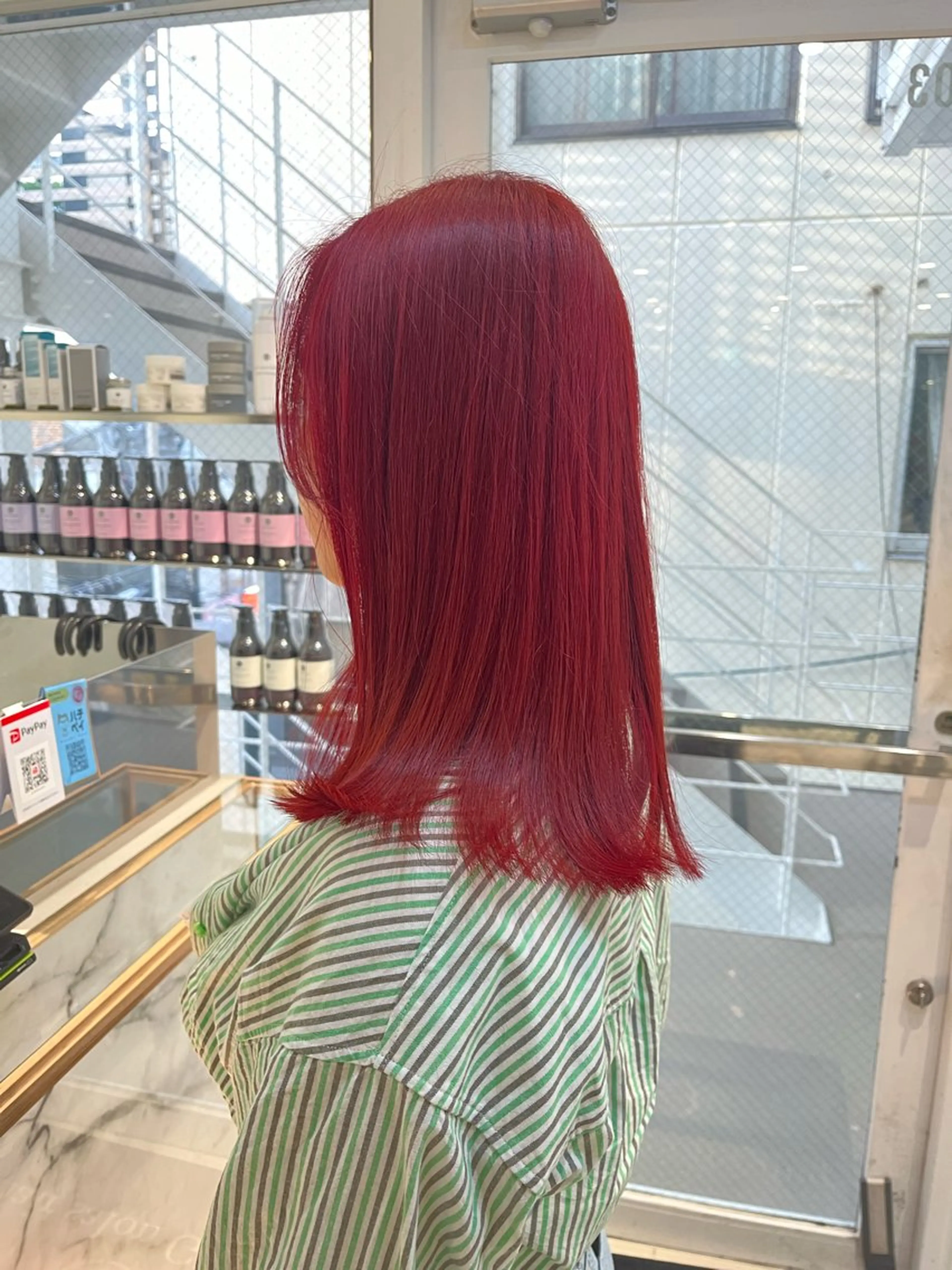 セミロング カラー stylist ◎RUKI.のヘアスタイル