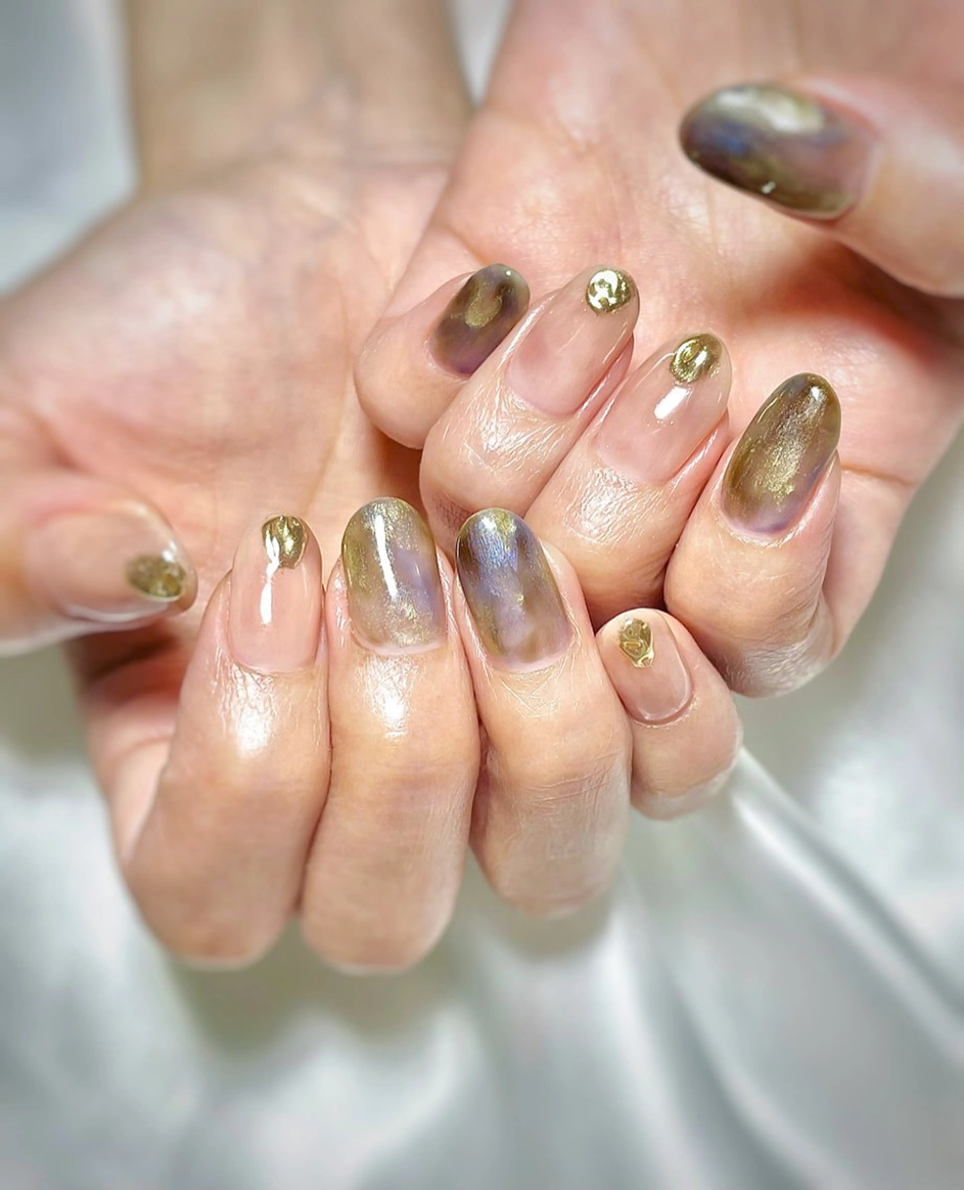 ネイル ニュアンスネイル ハンドネイル beauty salonM&Iのネイルデザイン