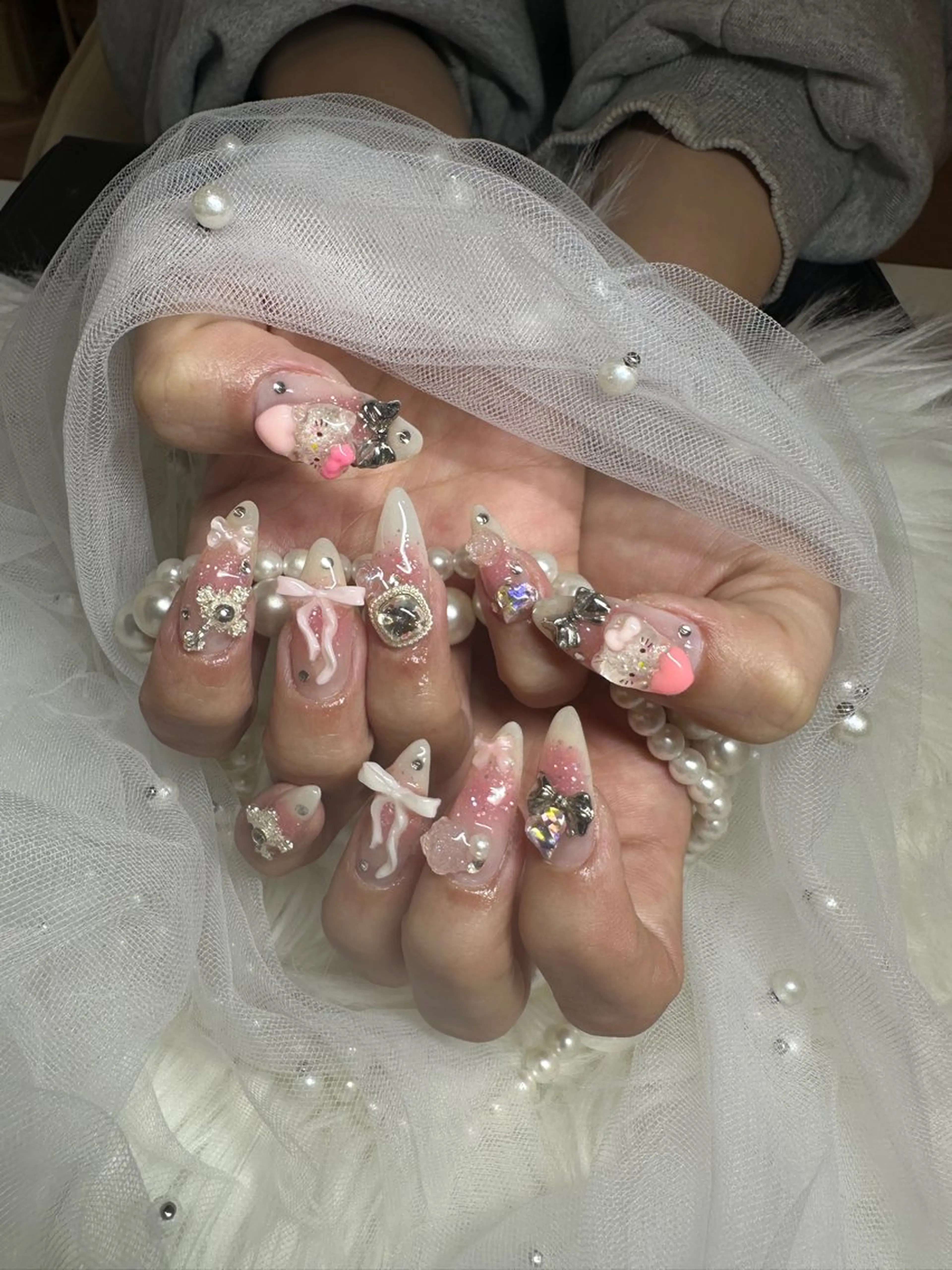 ネイル Pink Alice みきのネイルデザイン