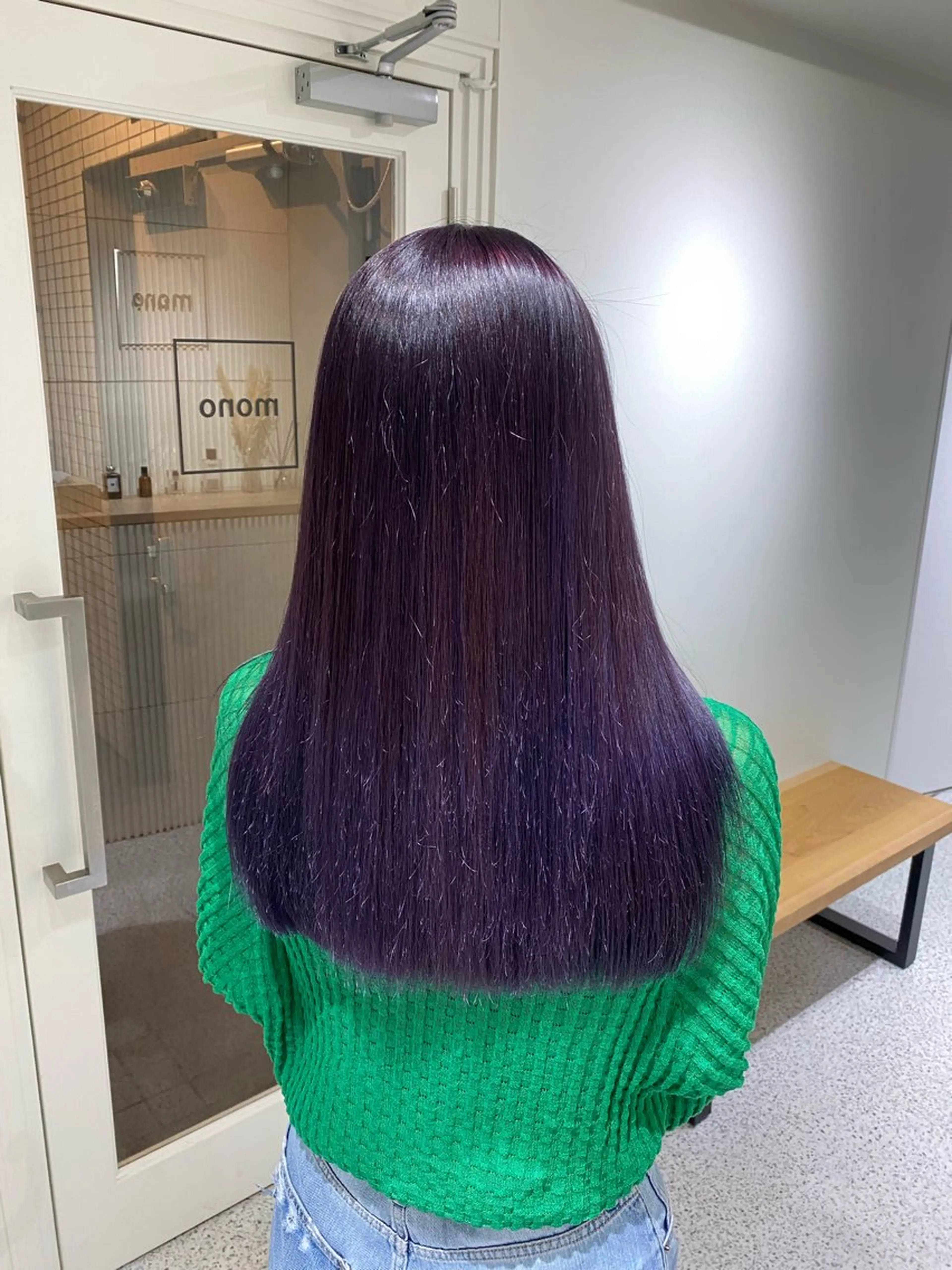 ロング カラー Miyu's所属・juri .のヘアスタイル