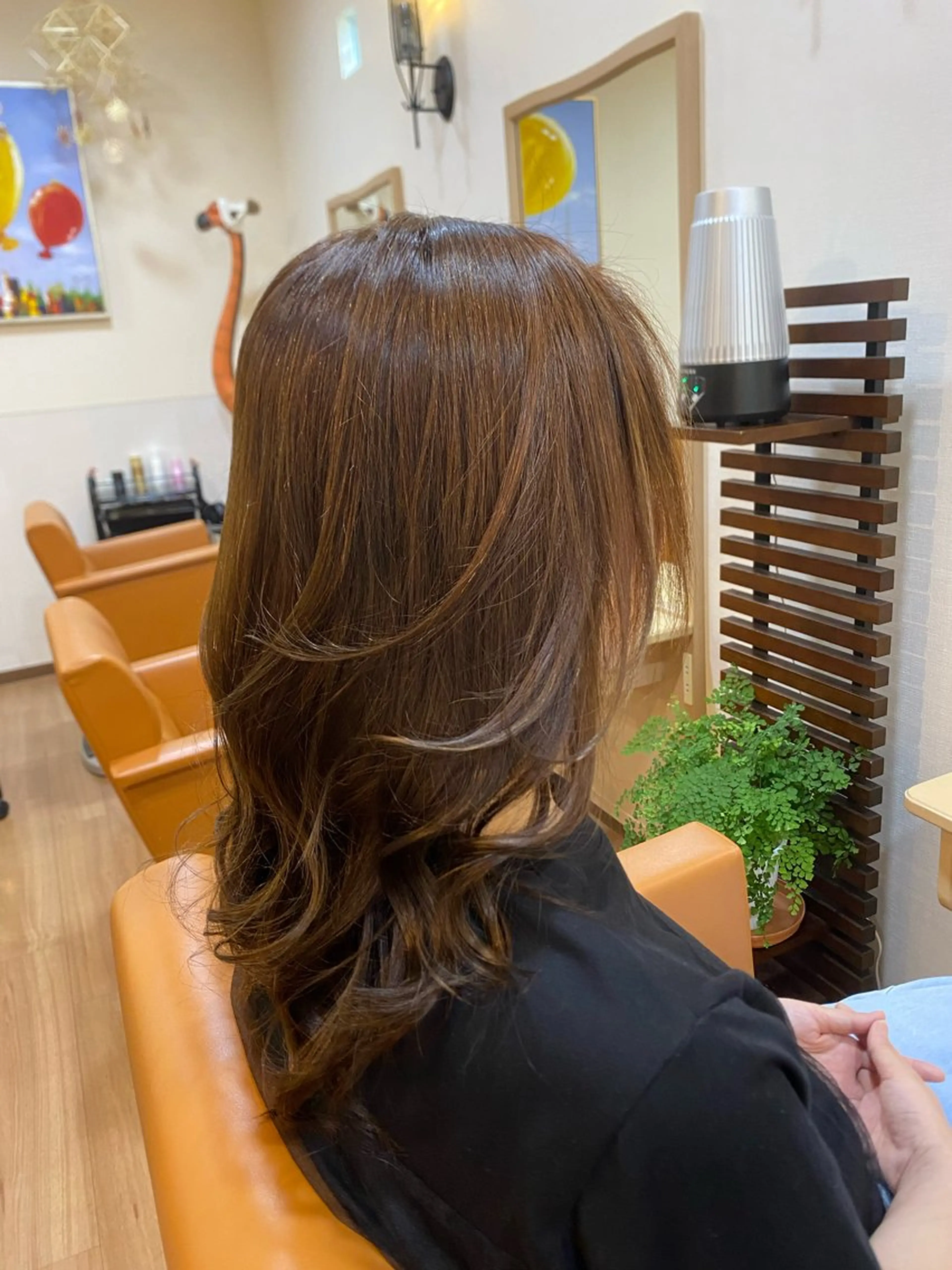 ロング カラー hair brand shigeki所属・古居 奨麻のヘアスタイル