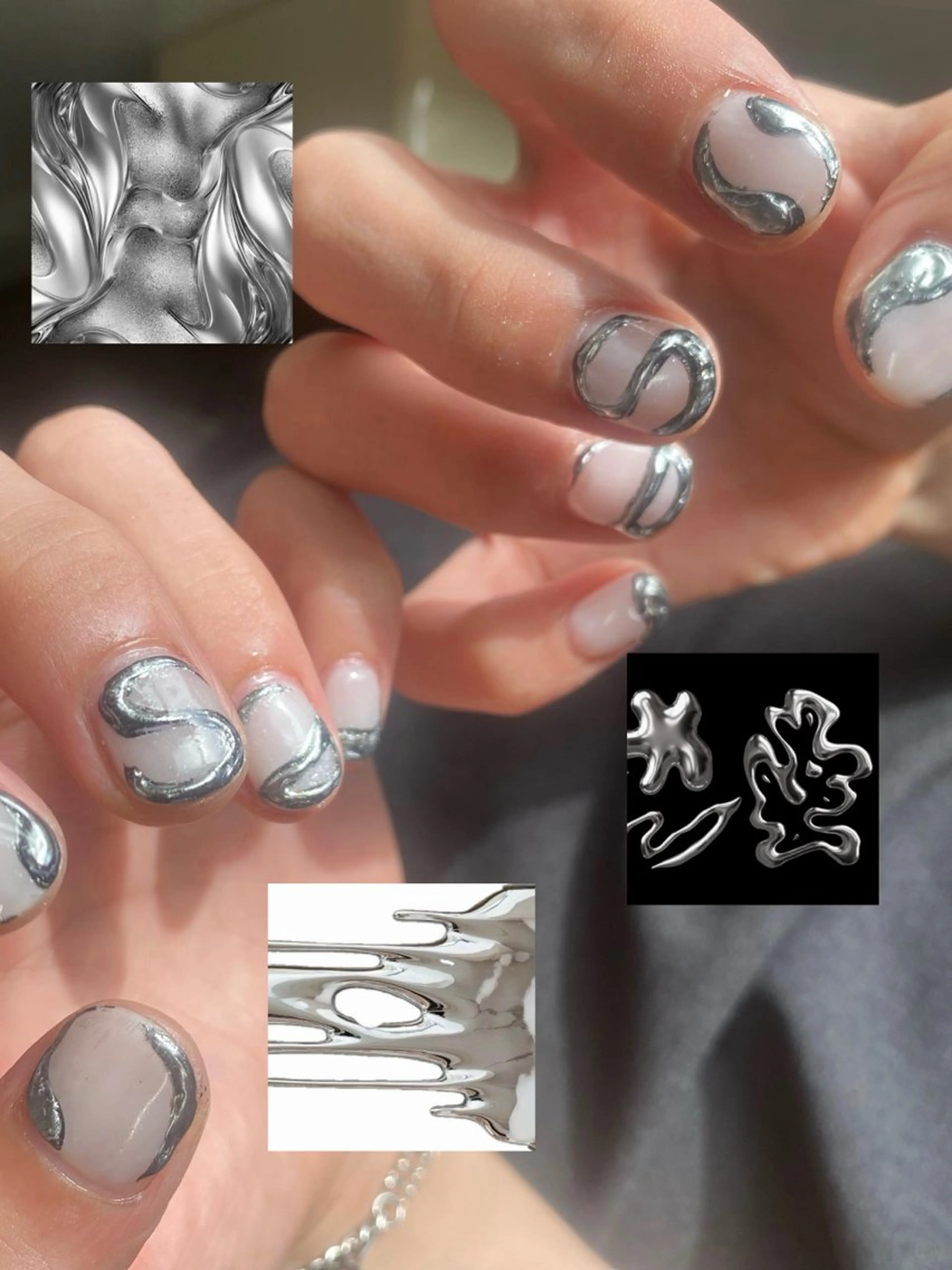 メンズ ネイル akari✨ 韓国風、メンズネイルのネイルデザイン