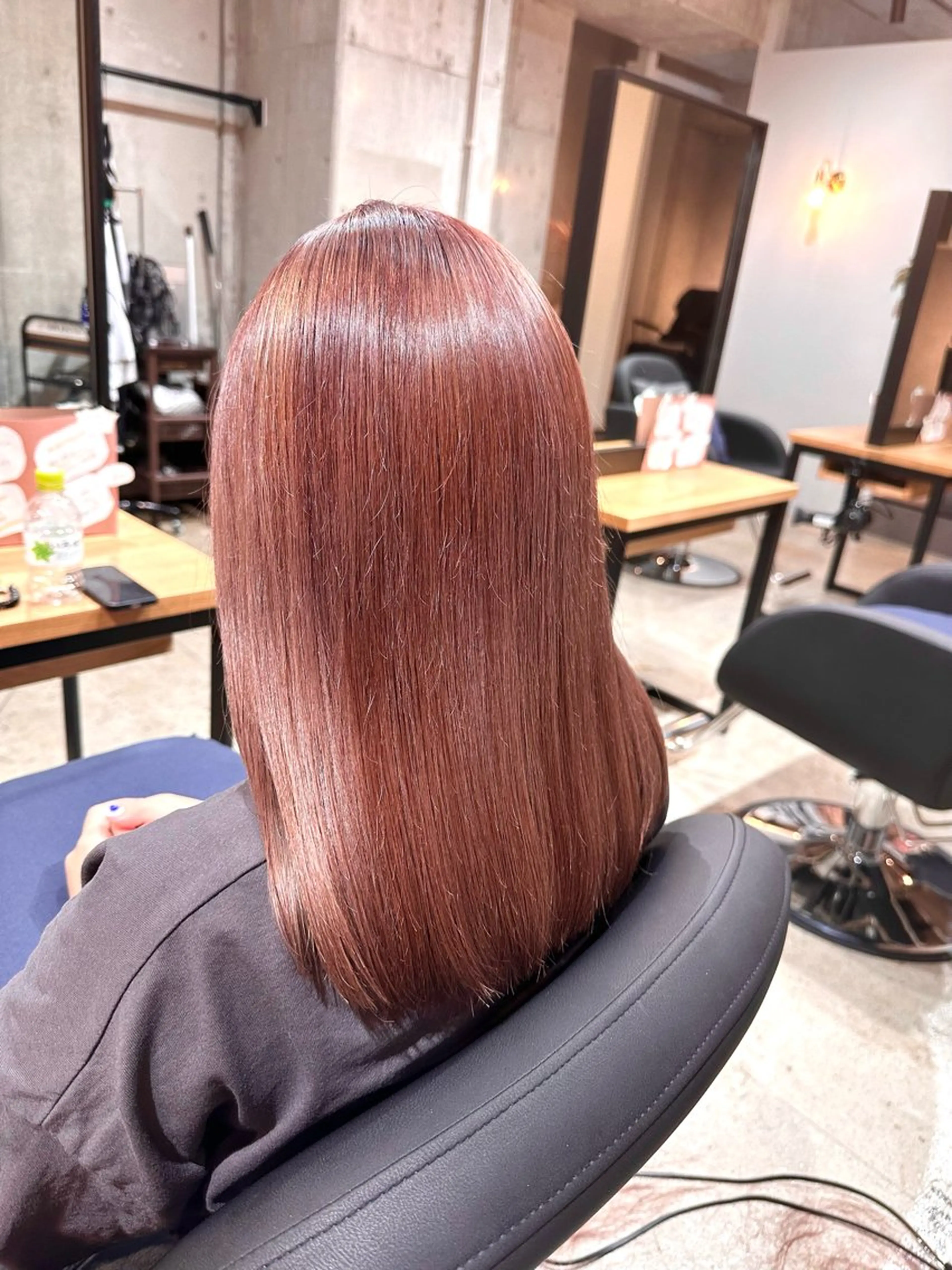 セミロング カラー ✨髪質改善/ブリーチ /ショート高山のヘアスタイル