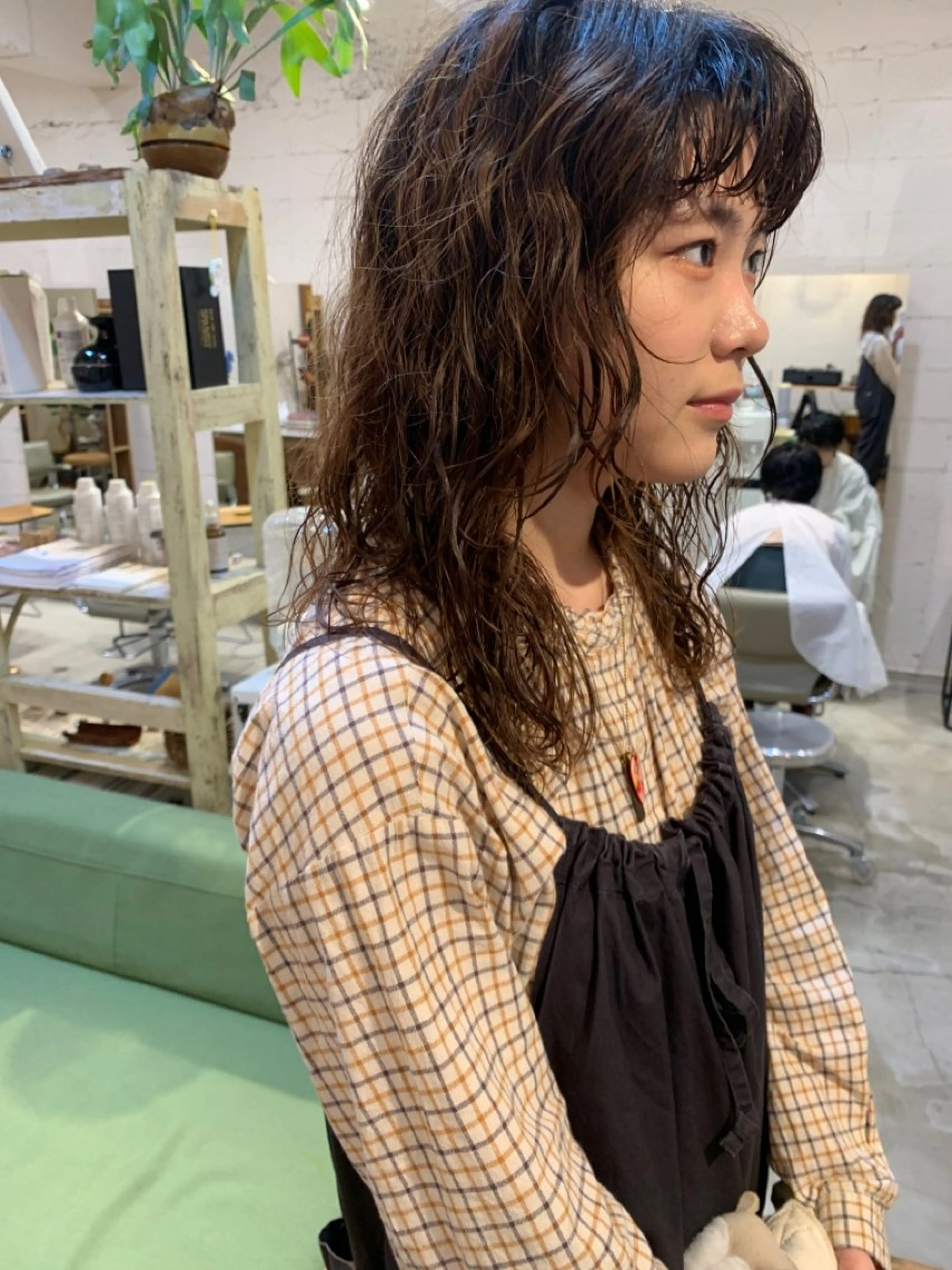 ミディアム パーマ 【takk】 ナカヤママサヨシのヘアスタイル