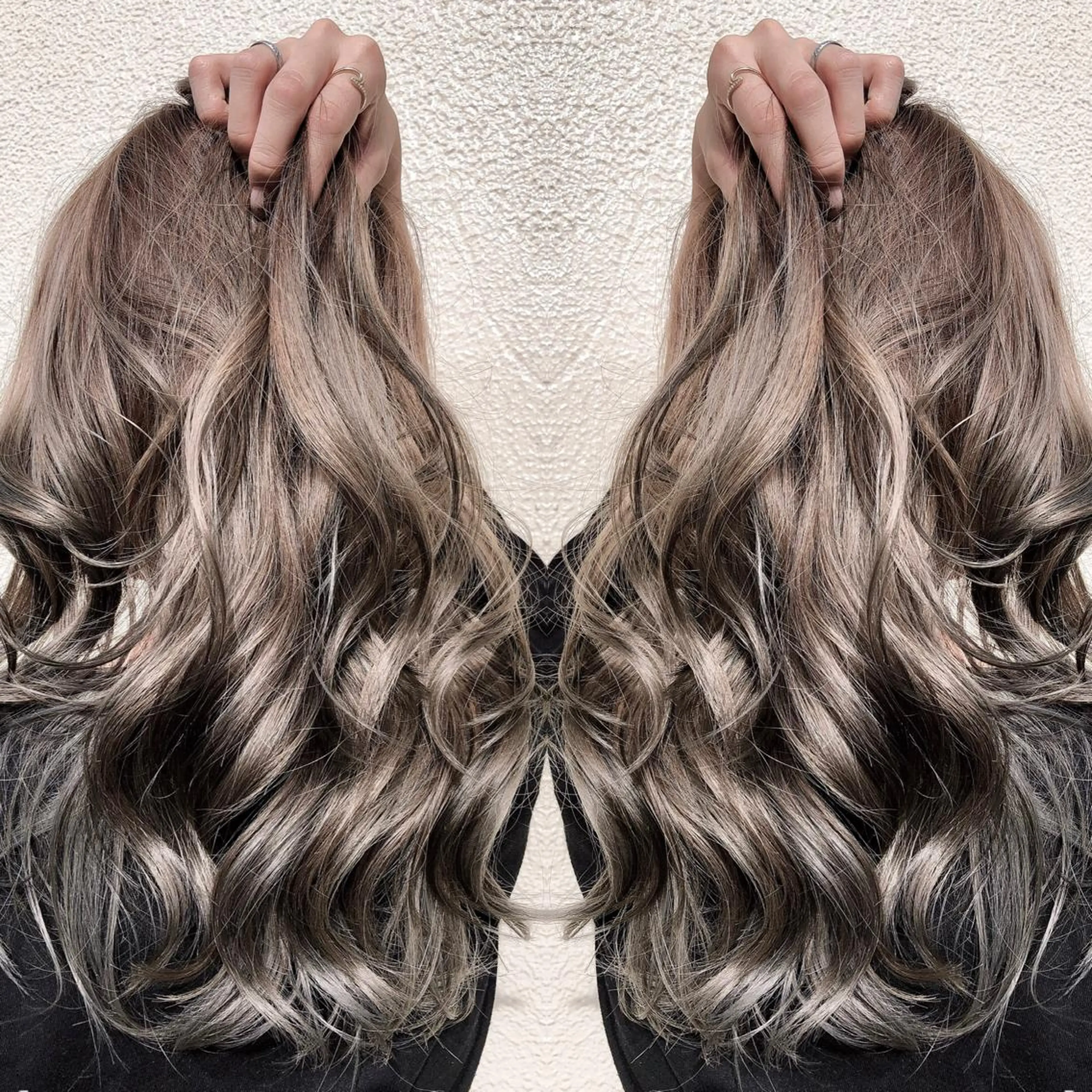 ロング ヘアカラー トリートメント 大山 亮　　【髪質改善】のヘアスタイル