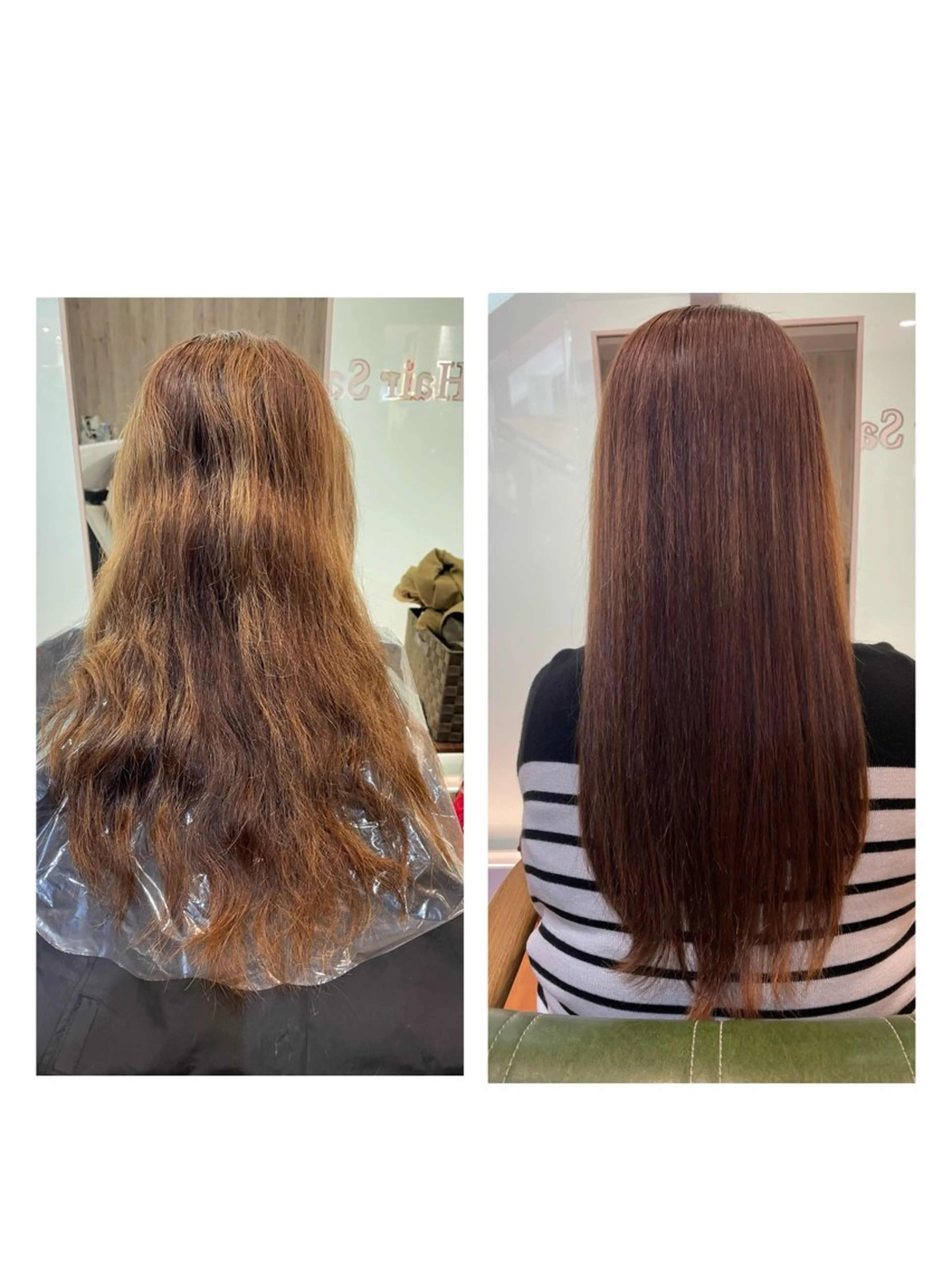 🎀ミニモ限定メニュー🎀カラー（全体）+縮毛矯正（全体）の写真