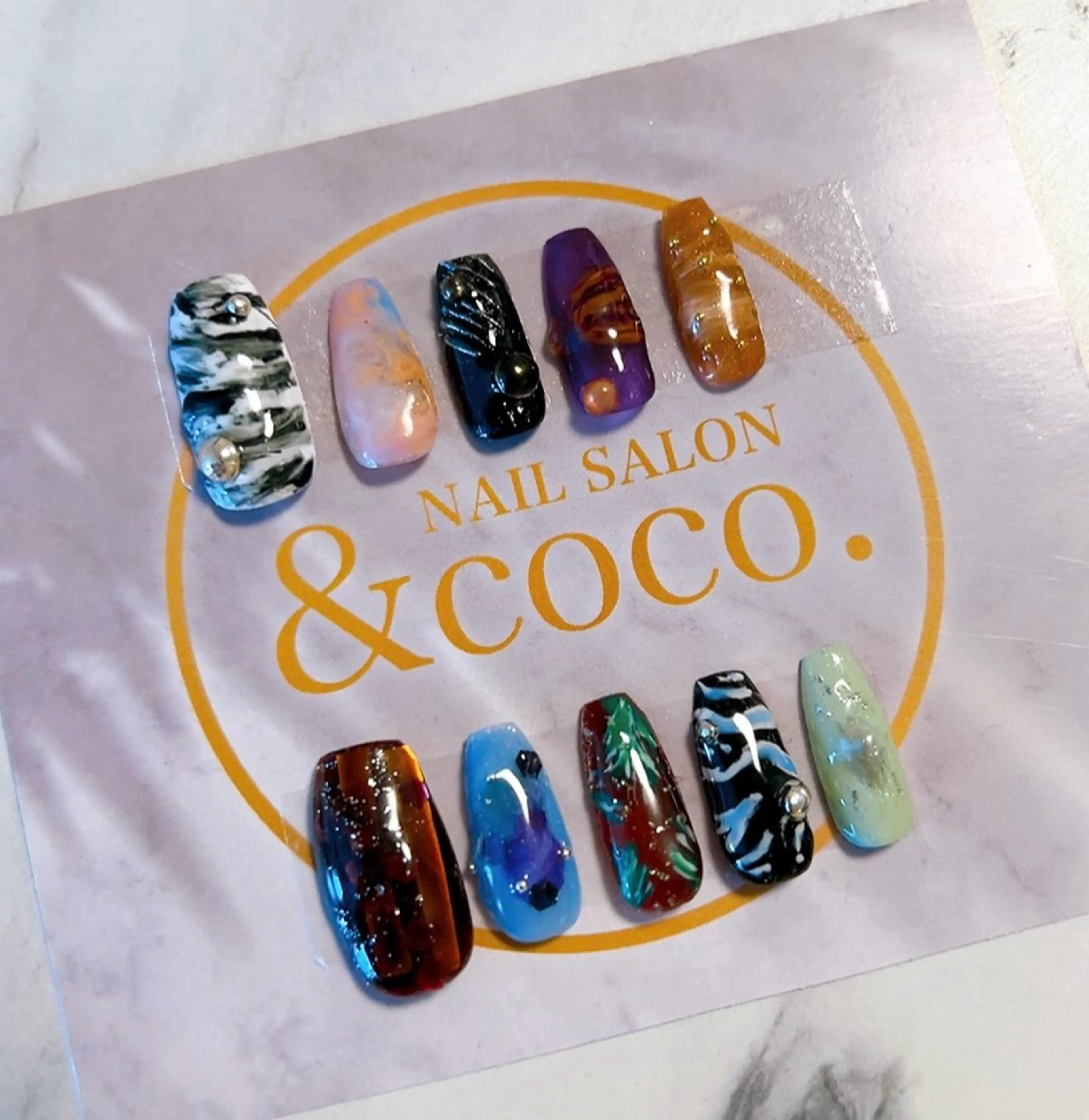 ネイル ネイルチップ その他(ネイル) ＆coco.所属・＆ coco.のネイルデザイン