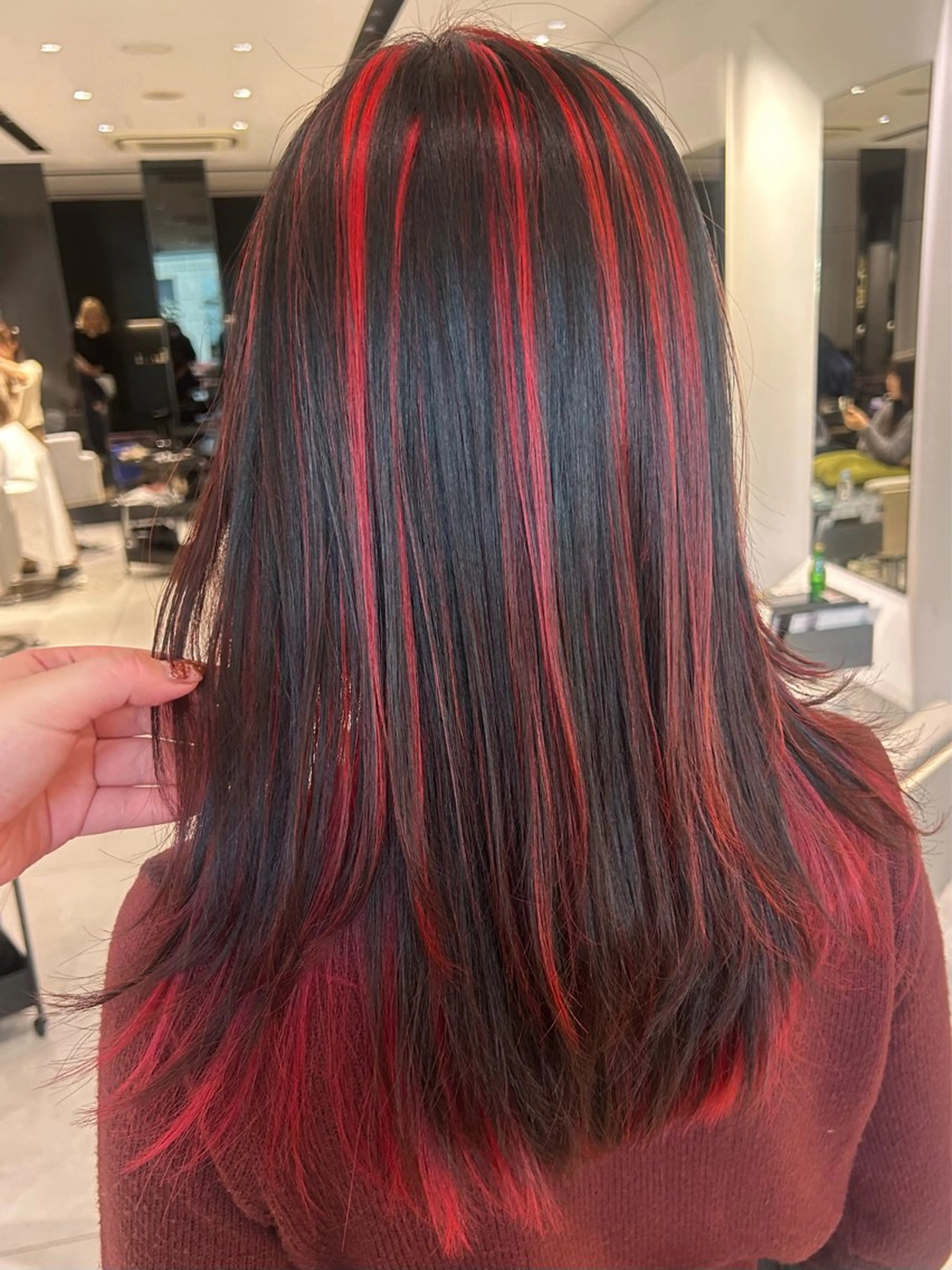 ロング ヘアカラー 艶カラーリスト 🌈銀座🌈牛込萌香のヘアスタイル