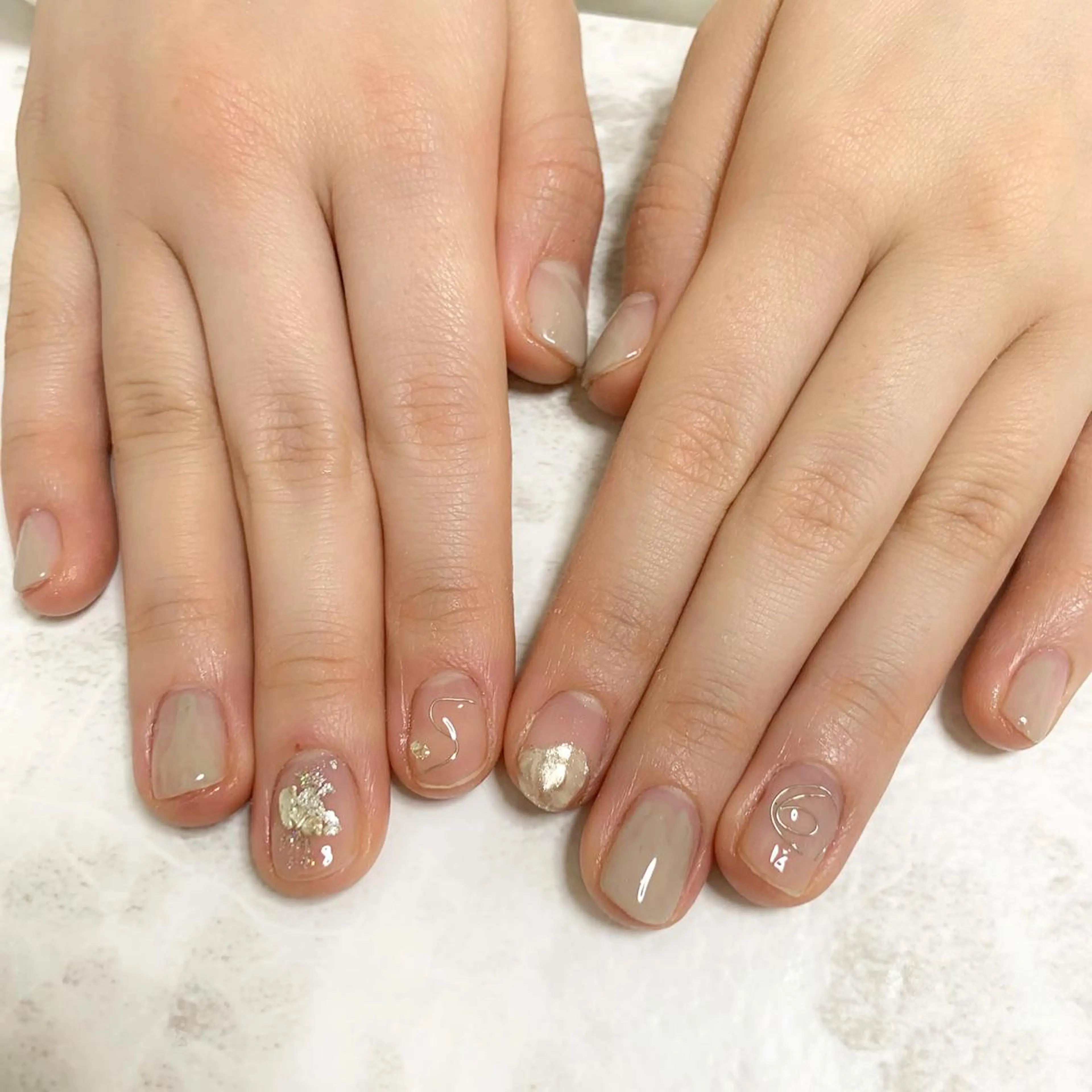 ネイル ハンドネイル フットネイル 竹本 愛のネイルデザイン